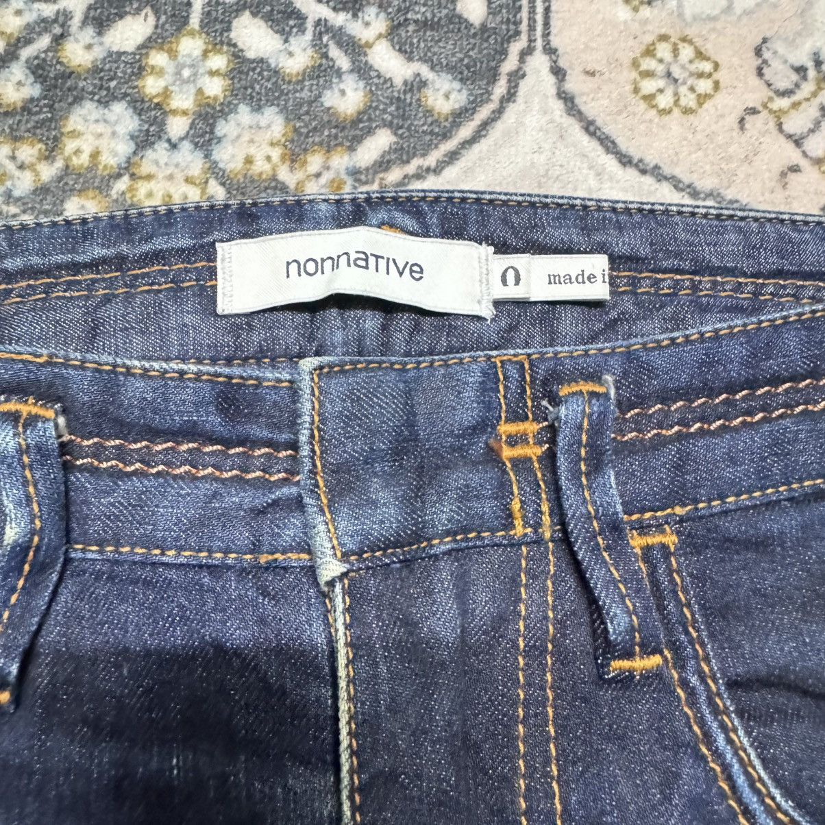 Number (N)ine Nonnative Honeycomb Distressed Denim Skinny Jeans Size US 30 / EU 46 - 10 Thumbnail