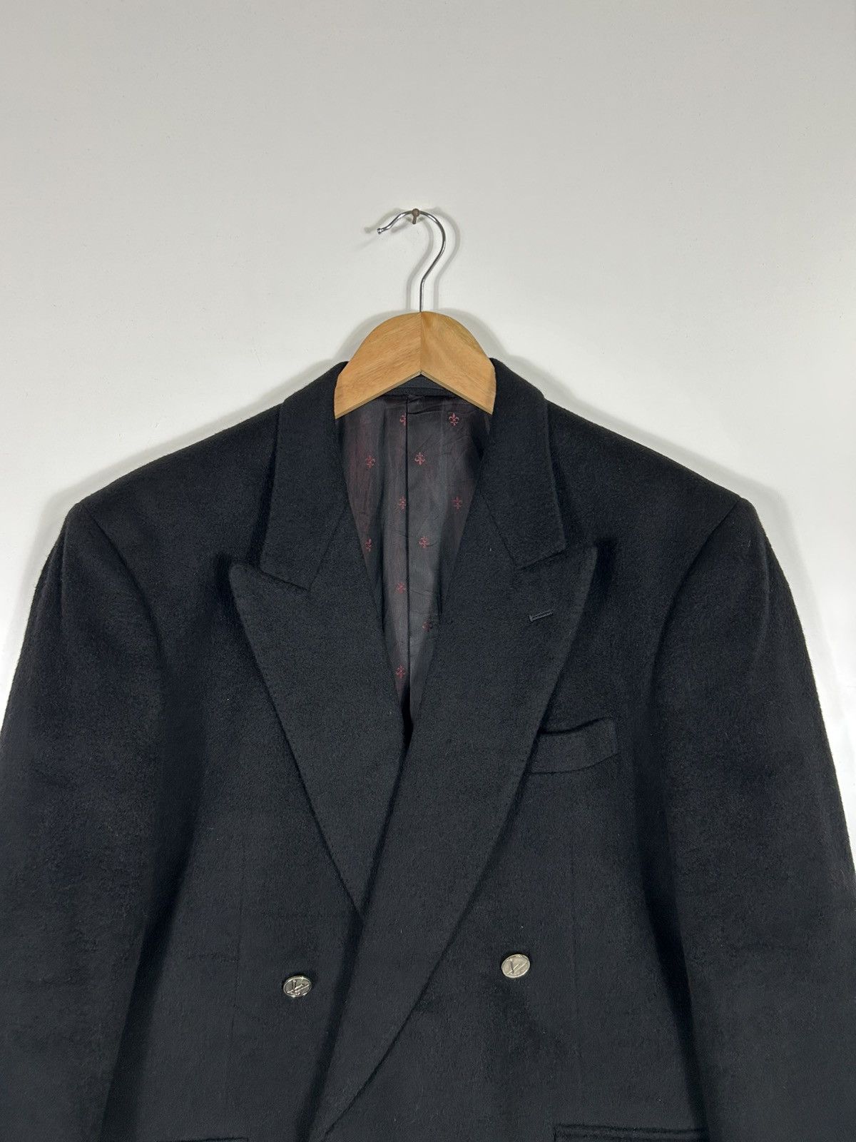 Autumn Cashmere × Japanese Brand 🔥Liberomann Cashmere Tailor Made Button LV Double Breast Size US L / EU 52-54 / 3 - 4 Thumbnail