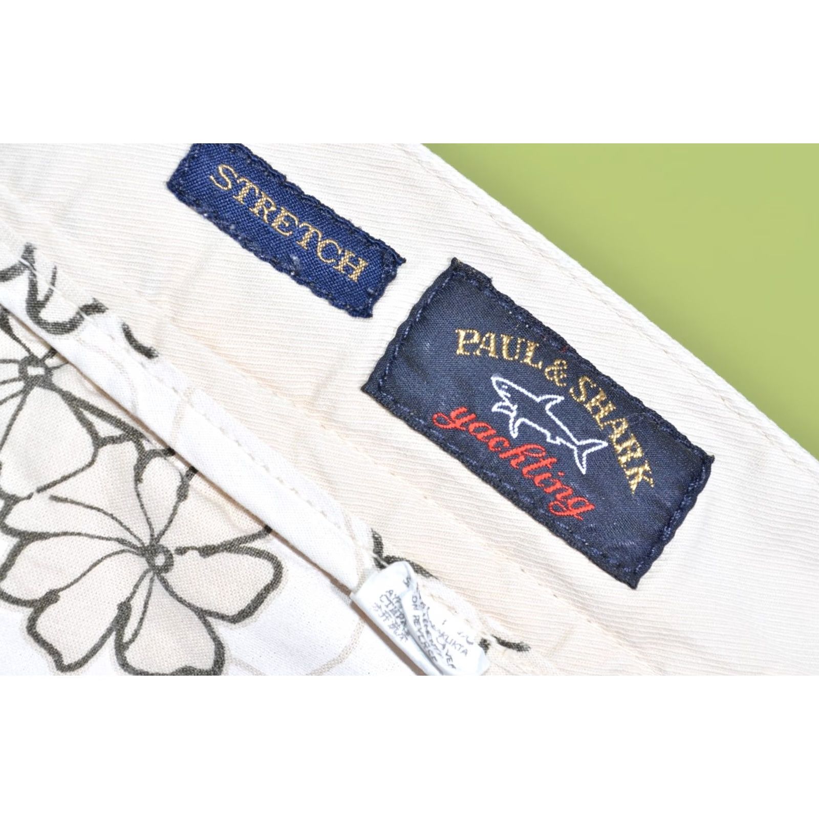 Paul & Shark Paul & Shark Beige Stretch Chino Trousers Men Regular XS? Size US 32 / EU 48 - 5 Thumbnail