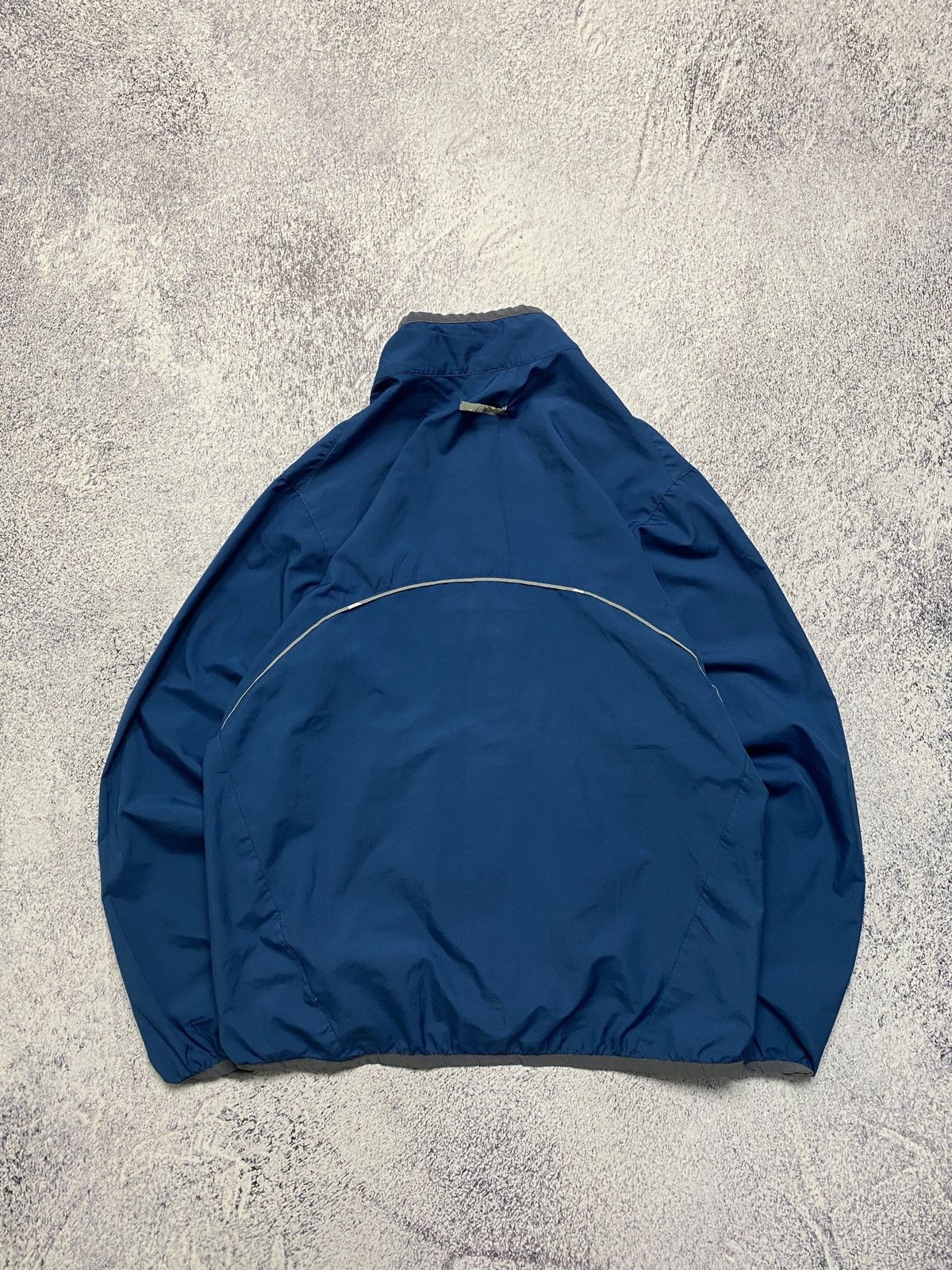 Nike × Vintage Nike Vintage 90s Y2K Nylon Swoosh Track Jacket Size US S / EU 44-46 / 1 - 9 Thumbnail
