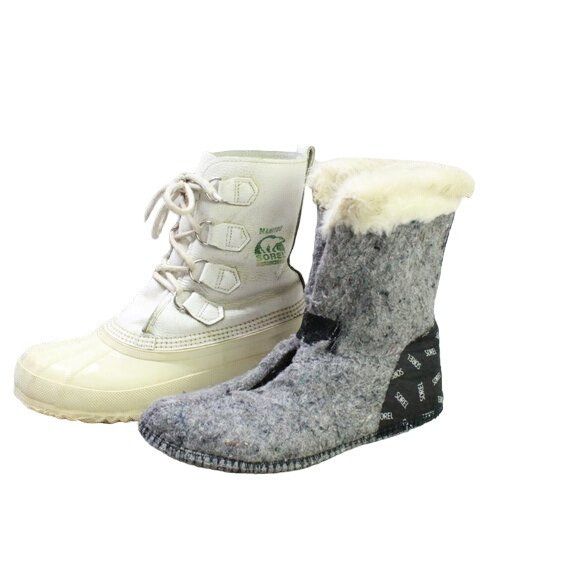 Leather × SOREL Sorel Manitou Kaufman Faux Fur Lined Winter Boots Size US 8 / IT 38 - 4 Thumbnail