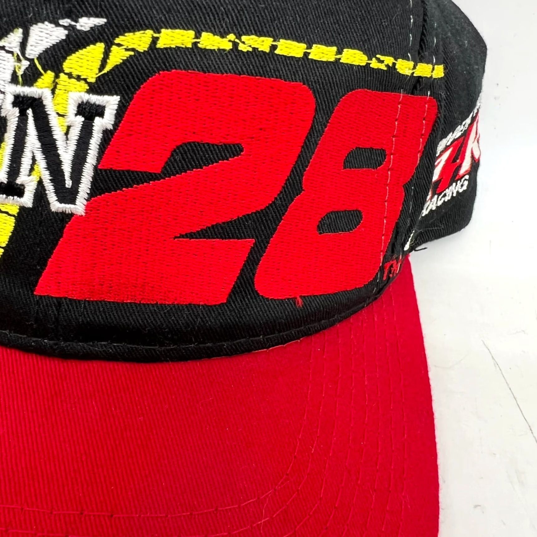 NASCAR VINTAGE Competitors View Kenny Irwin NASCAR Snapback Cap Hat Astro Boy Black One Size 90s Mens Size ONE SIZE - 4 Thumbnail