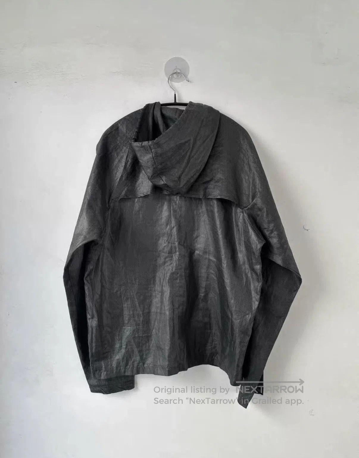 Raf Simons Black Hooded Lightweight Jacket. Size US L / EU 52-54 / 3 - 3 Thumbnail