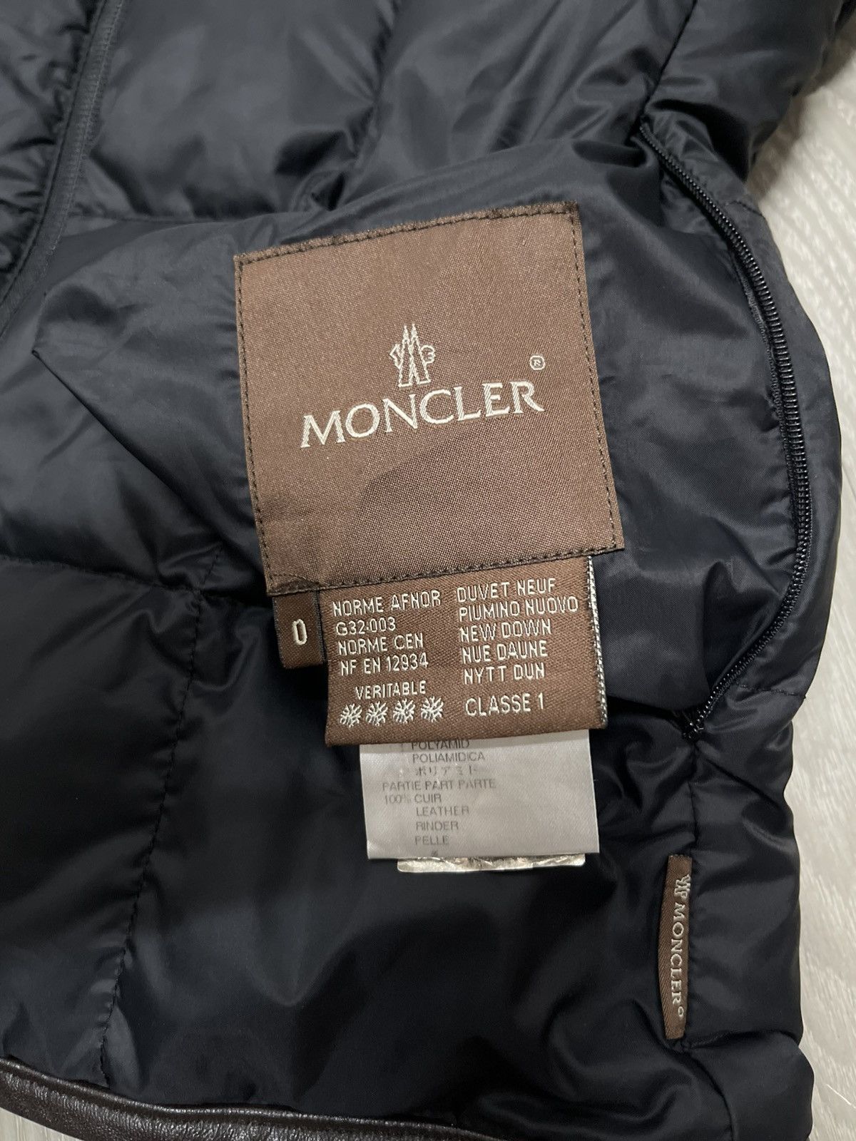 Moncler Moncler Women’s Revesible Down Jacket Black Nylon Size 0 Size S / US 4 / IT 40 - 15 Thumbnail
