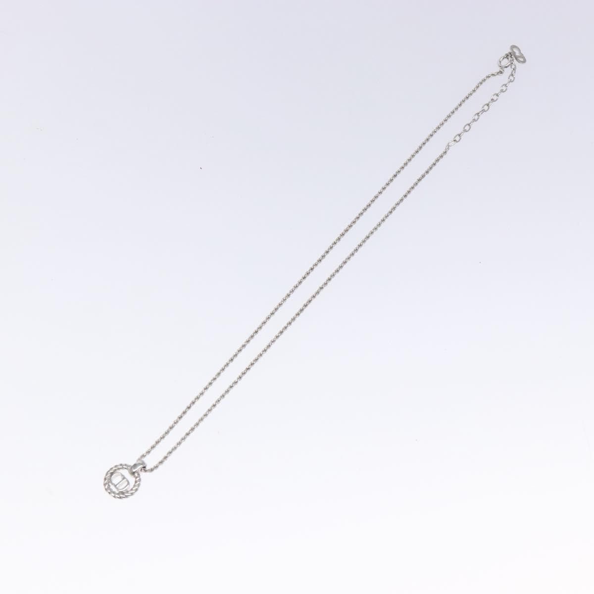 Dior Christian Dior CD Round Pendant Necklace Metal Size ONE SIZE - 1 Thumbnail