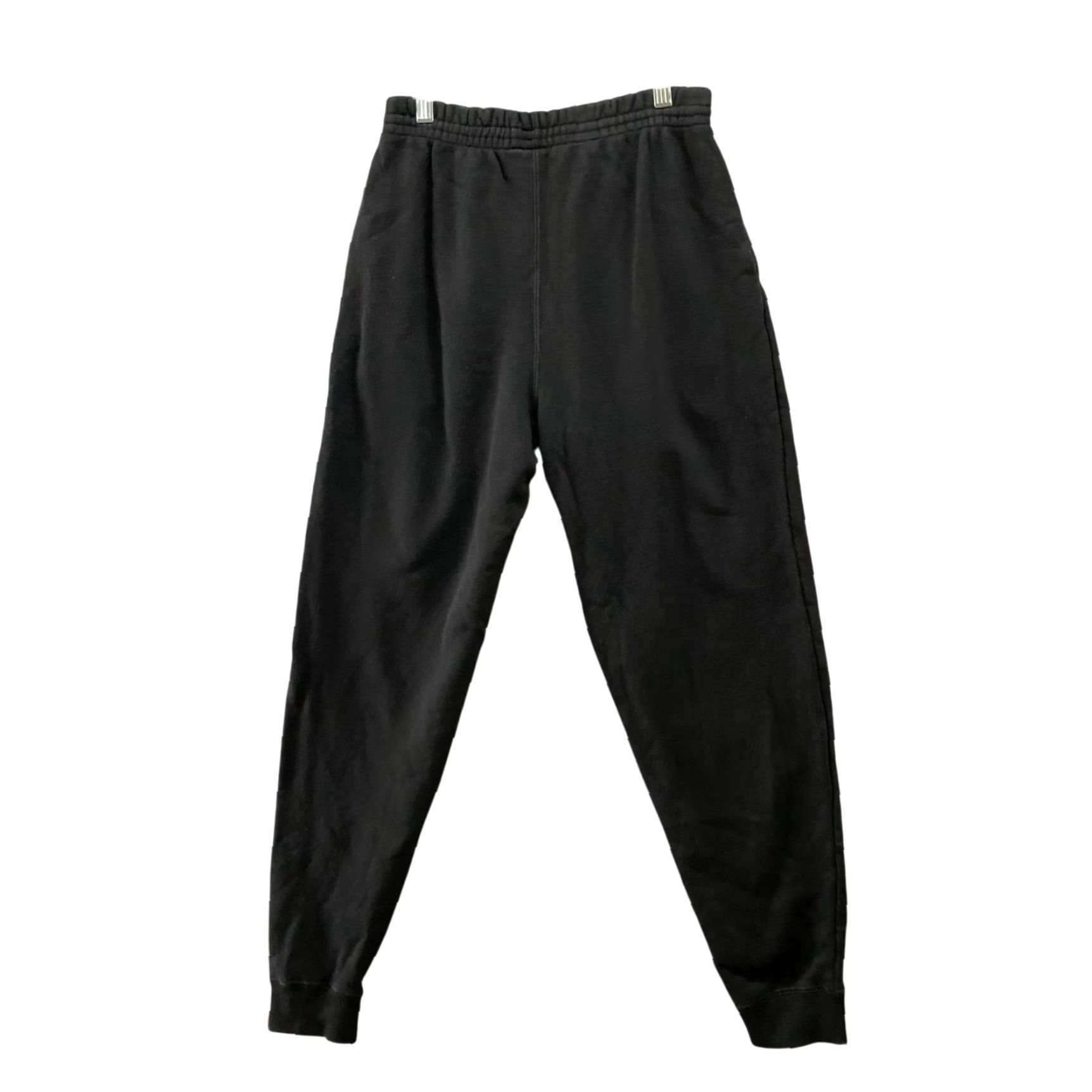 Vintage Fly Angel Art Sweatpants Womens M Black 100% Cotton Fleece Jogger Pants Medium Black Womens M Sweatpants Fly Angel Art Size 32" / US 10 / IT 46 - 2 Thumbnail