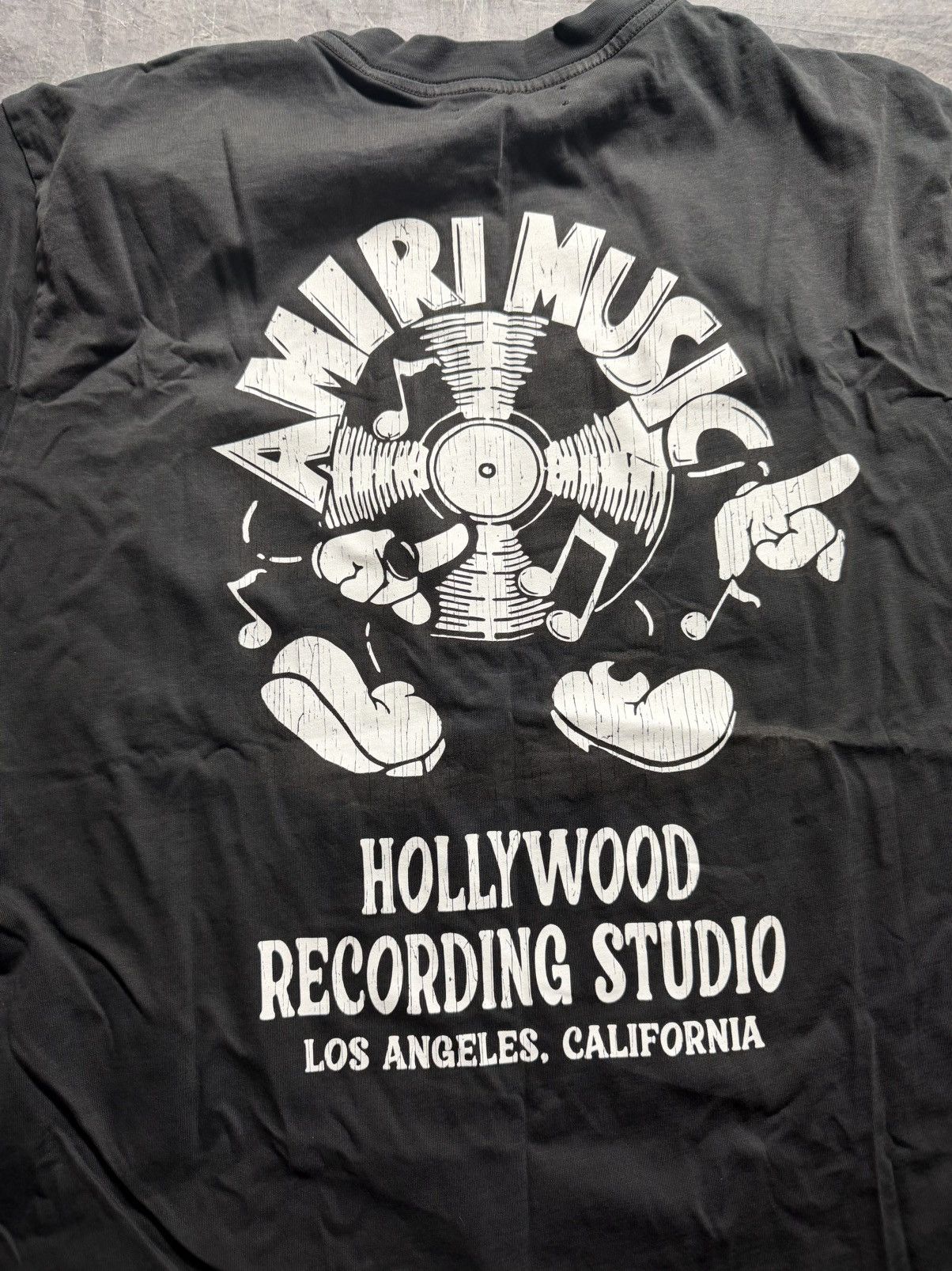 Amiri Amiri Music Record T-Shirt Size US XL / EU 56 / 4 - 4 Thumbnail