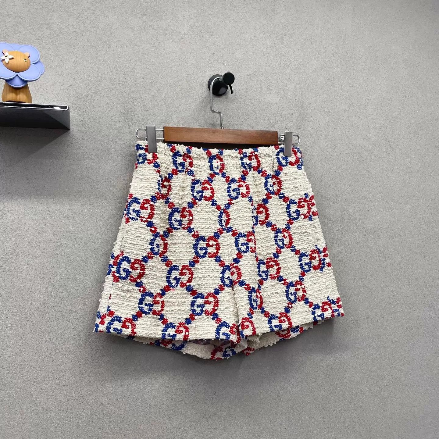Gucci Gucci Double G Logo All-Over Print Shorts Size 40 Size 27" / US 4 / IT 40 - 3 Thumbnail