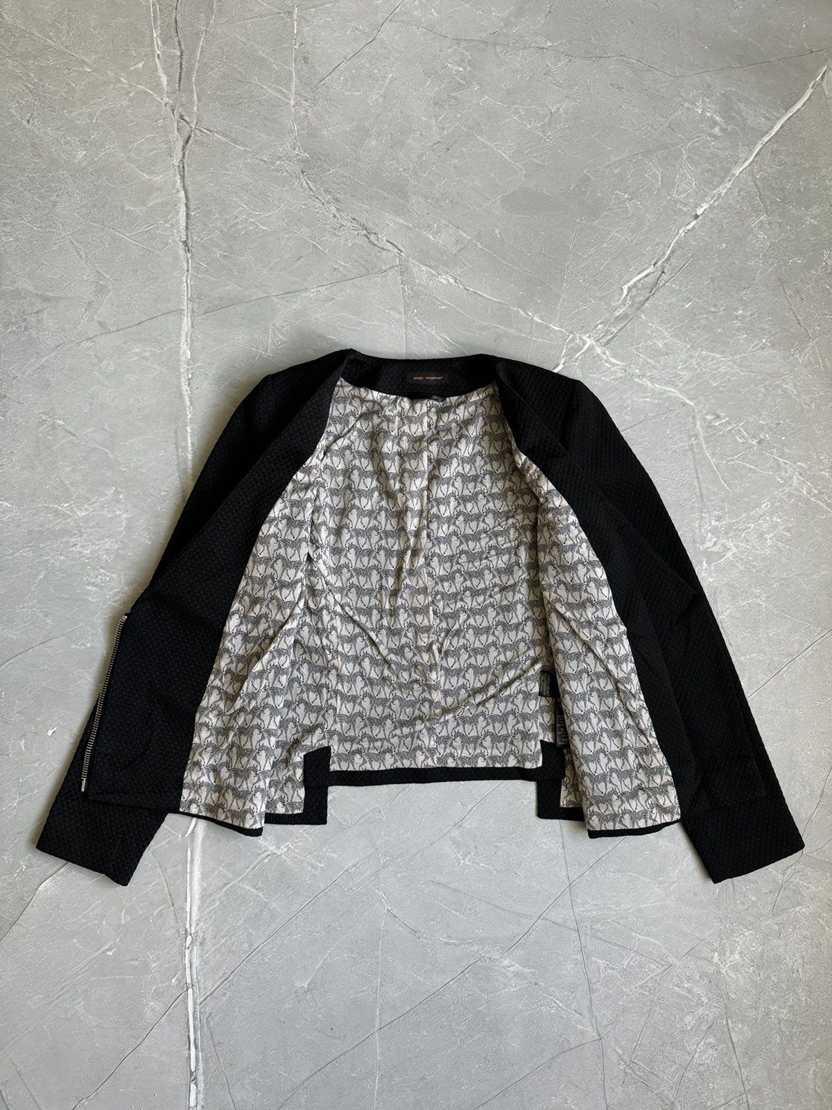 Cop Copine Cop Copine Asymmetric Zip Blazer Avant Garde Jpg style Size S / US 4 / IT 40 - 16 Thumbnail