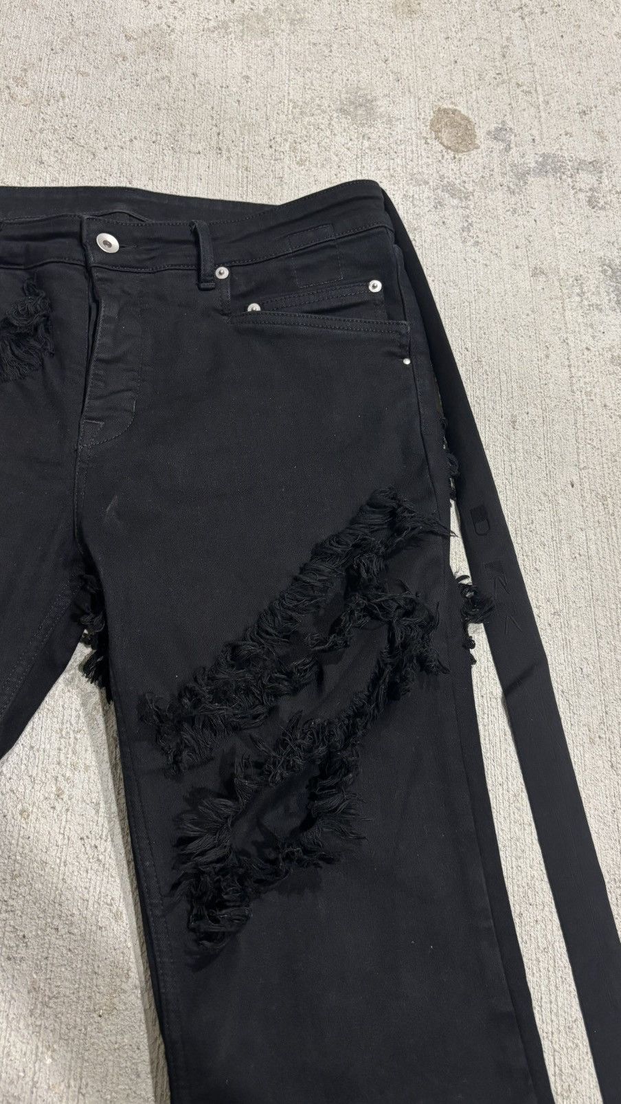 Rick Owens Drkshdw Rick Owens Tyrone Bootcut Denim Size US 34 / EU 50 - 4 Thumbnail