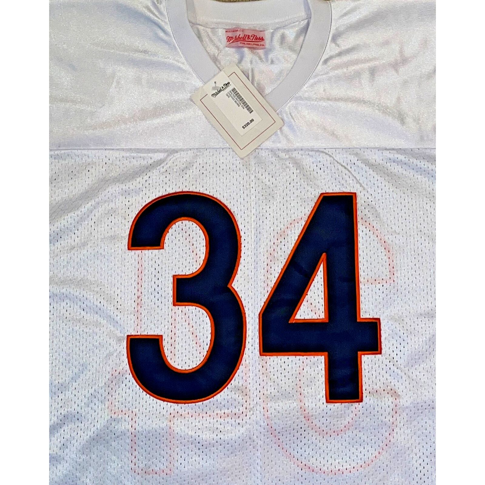 Mitchell & Ness Chicago Bears Walter Payton Mitchell & Ness '85 Jersey Sz 56 Size US XXL / EU 58 / 5 - 4 Thumbnail