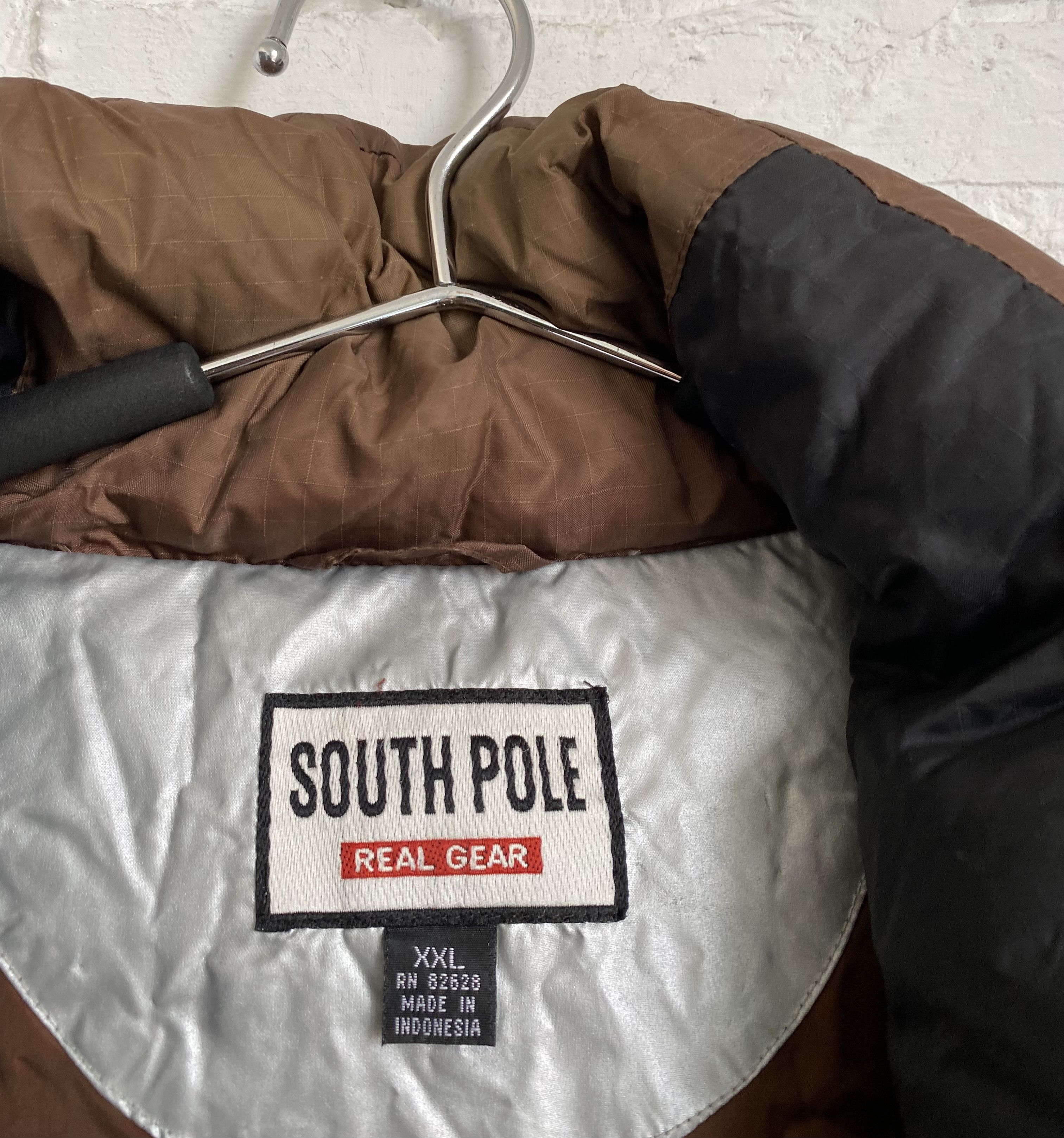 Southpole Vintage 90s South Pole Multi Tech puffer Down Jacket Size US XXL / EU 58 / 5 - 3 Thumbnail