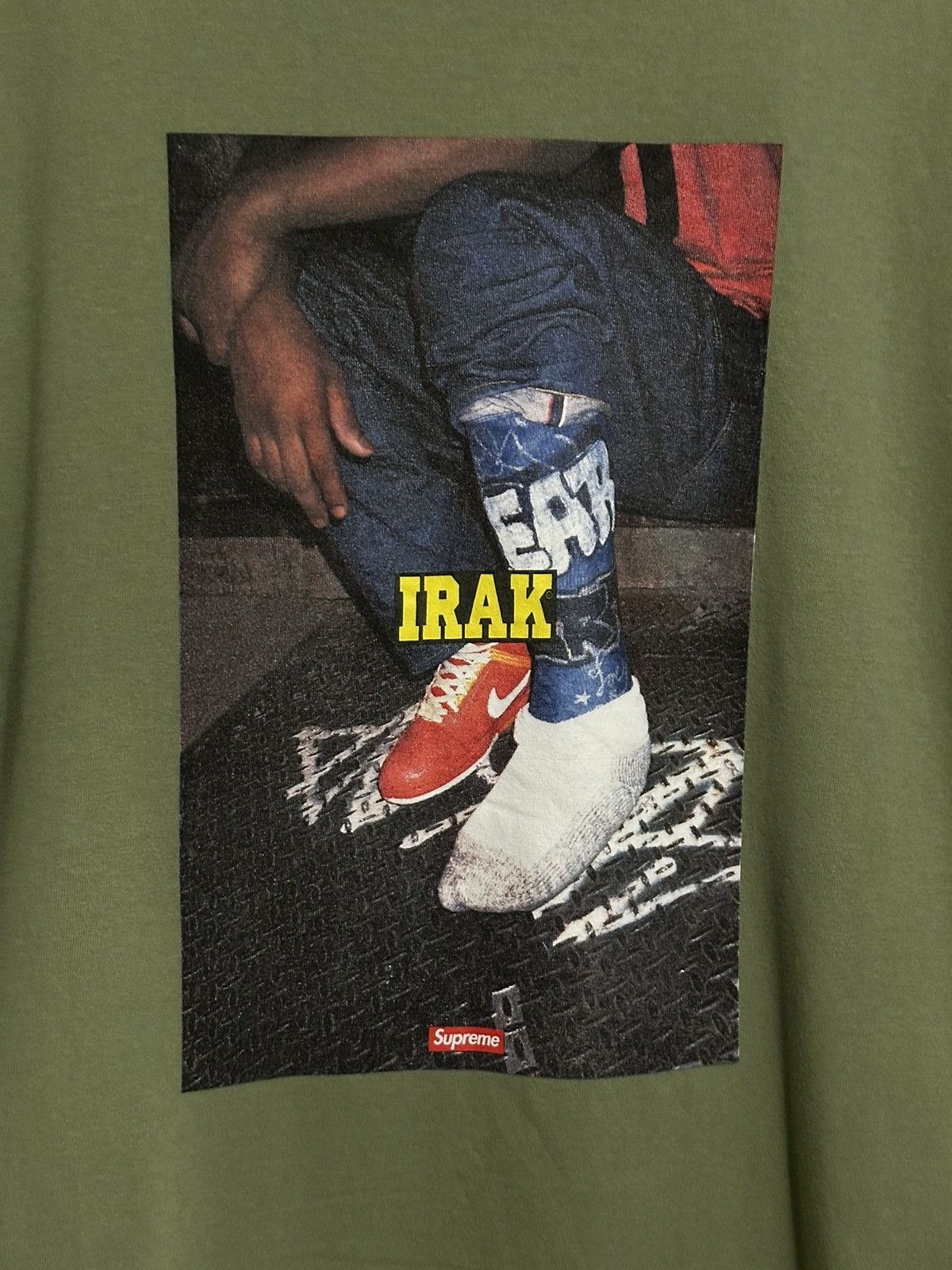 Supreme Supreme IRAK Cast Tee Size US XL / EU 56 / 4 - 2 Thumbnail