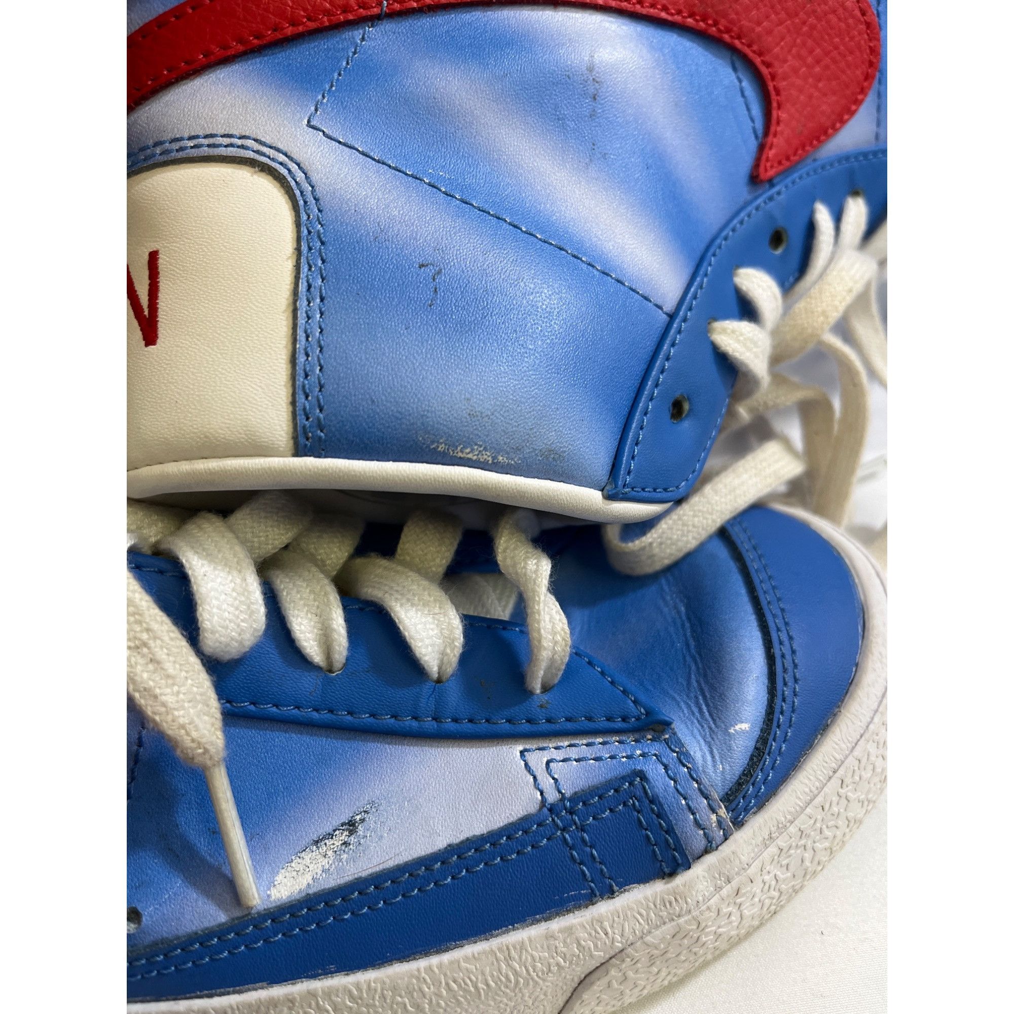 Nike Nike Blazer Mid '77 Vintage Mens Blue Casual Sneakers Size 9 Size US 9 / EU 42 - 9 Thumbnail