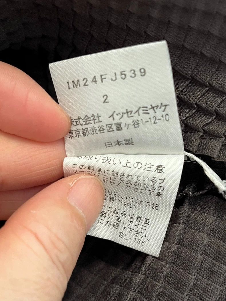 Issey Miyake Issey Miyake size:2 Black main line ink-wash long-sleeved Size M / US 6-8 / IT 42-44 - 6 Thumbnail