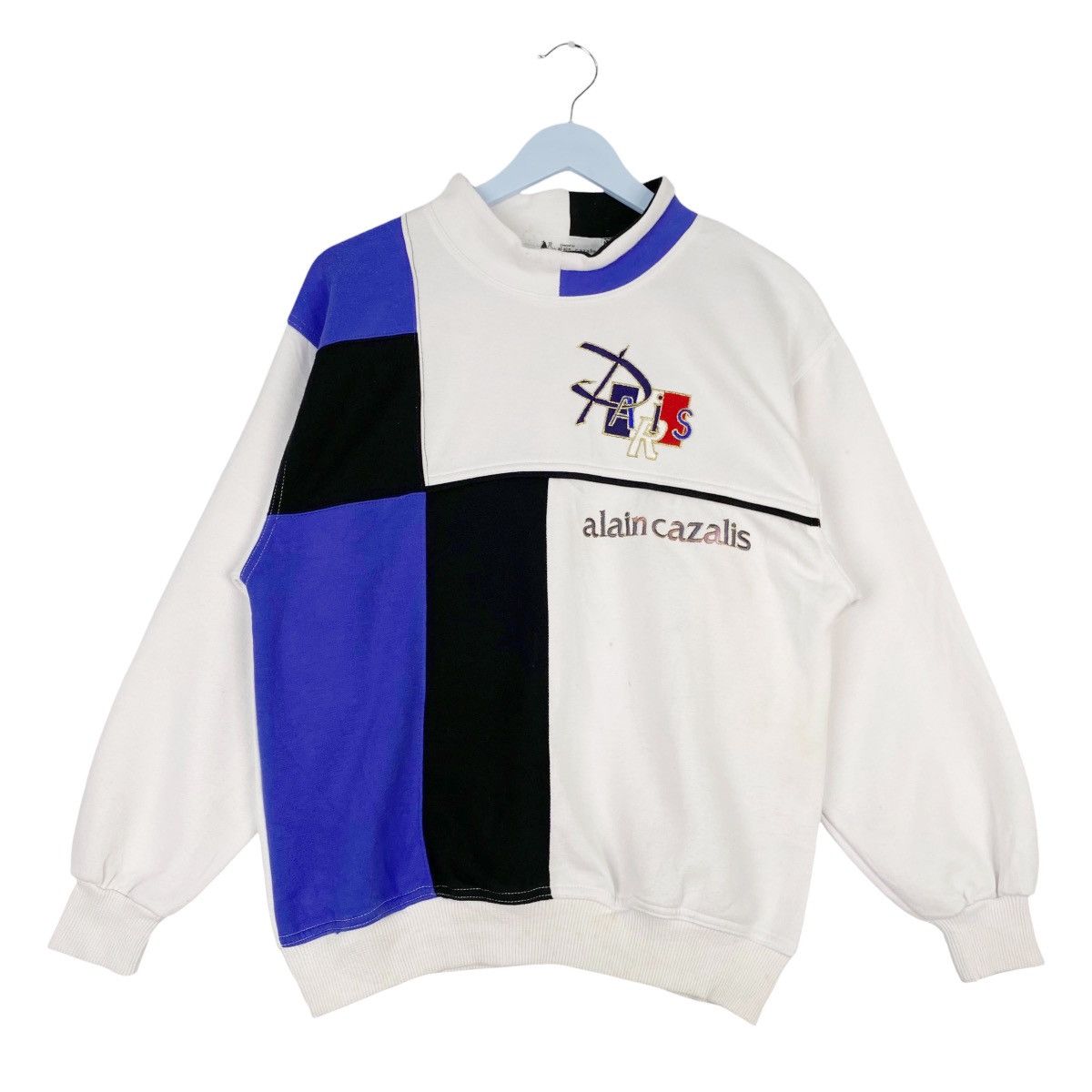Vintage Vintage Alain & Cazalis Embroidered Logo Crewneck Sweatshirt Size US L / EU 52-54 / 3 - 1 Thumbnail