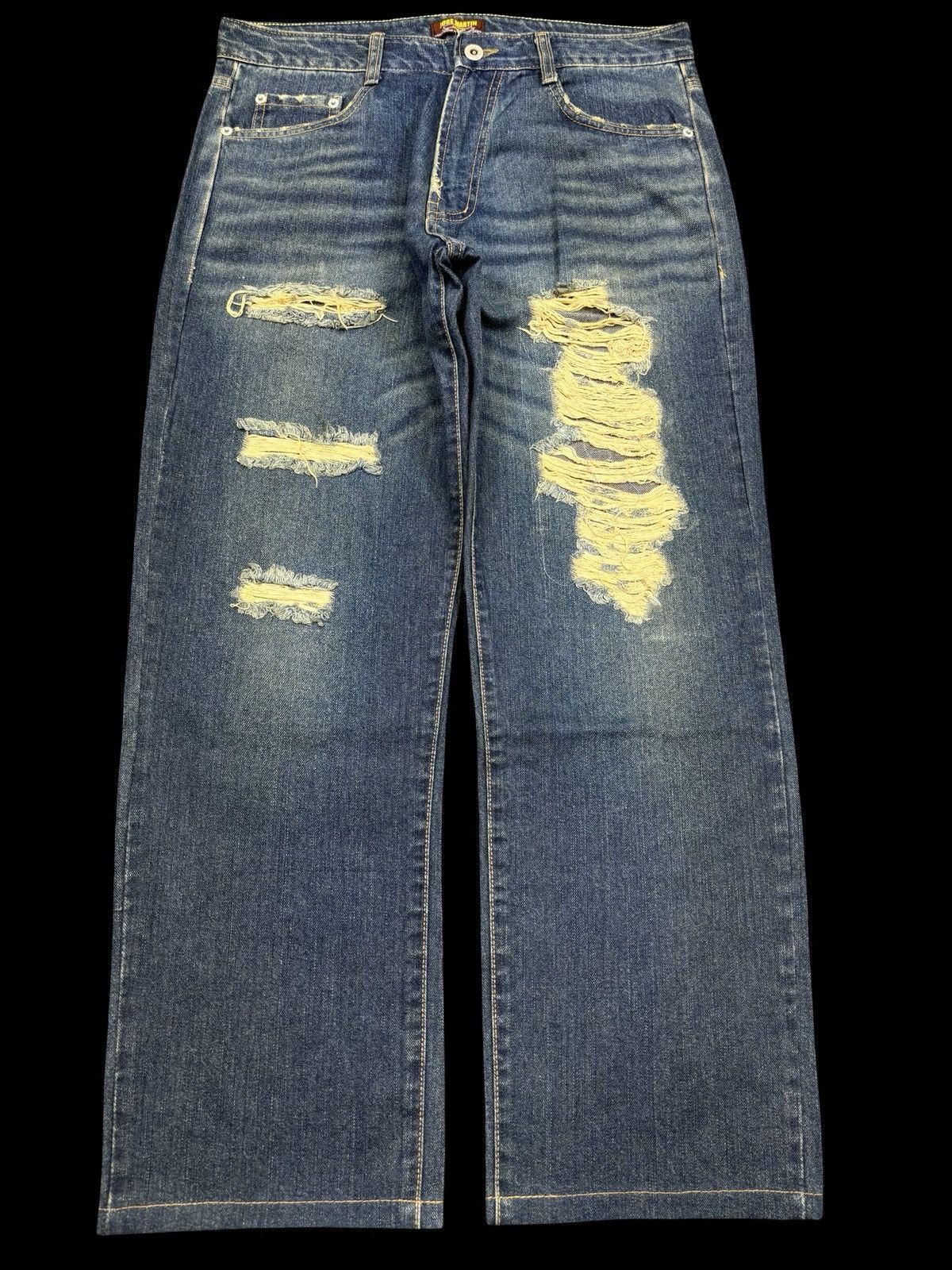 Seditionaries Joge Martin Sick Heavy Distressed Denim F748 Size US 32 / EU 48 - 1 Thumbnail
