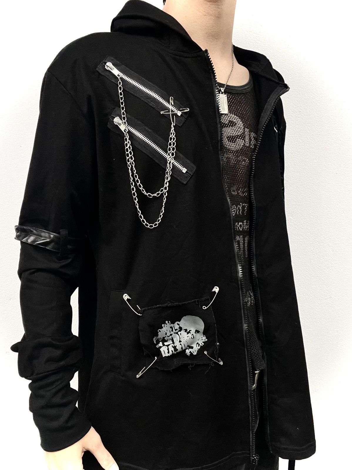 Japanese Brand Japanese Brand Punk Rock Bondage Hoodie Size US L / EU 52-54 / 3 - 2 Thumbnail