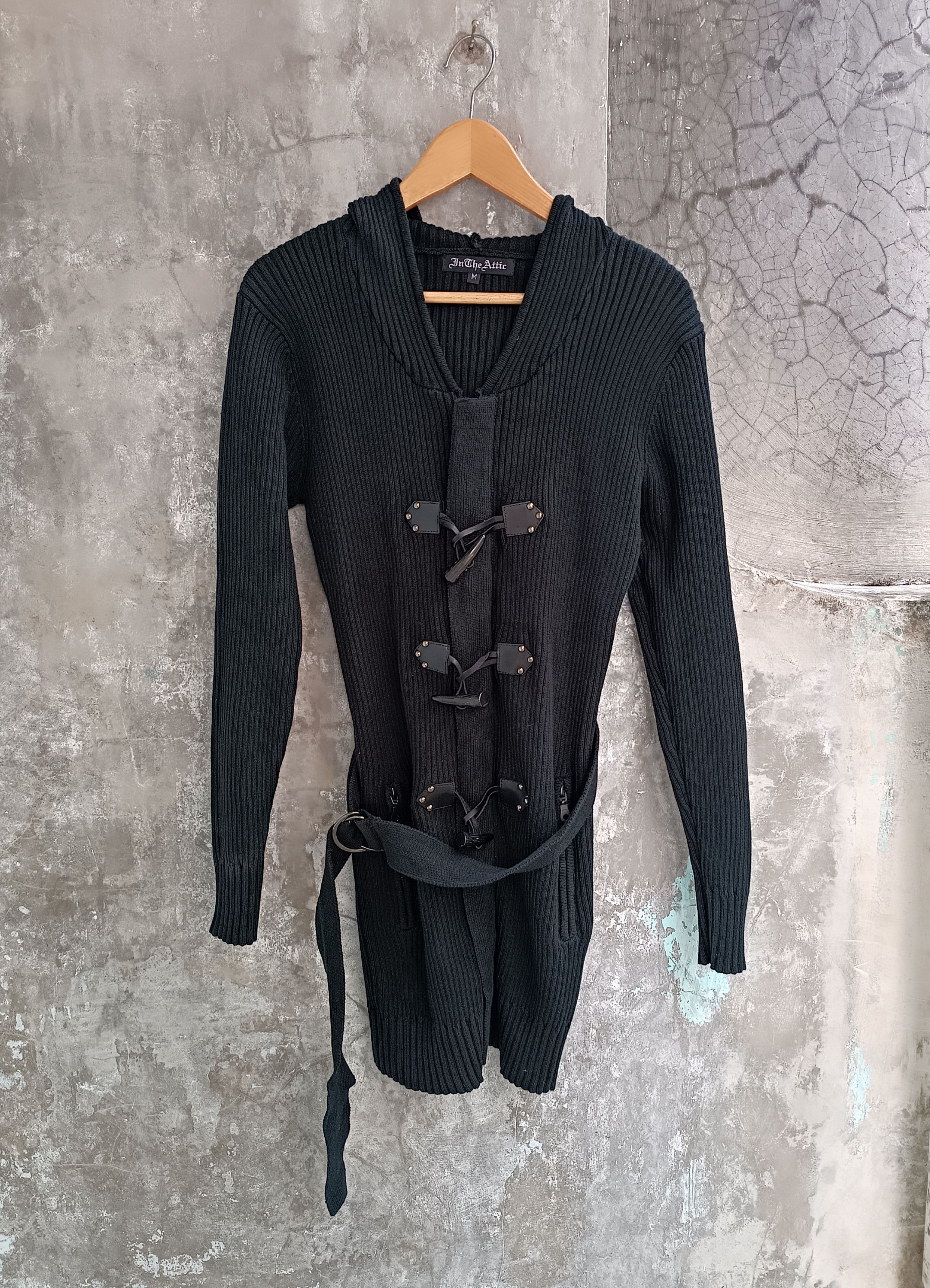 Japanese Brand IN THE ATTIC BARK LONG WOOL JACKET Size US M / EU 48-50 / 2 - 7 Thumbnail