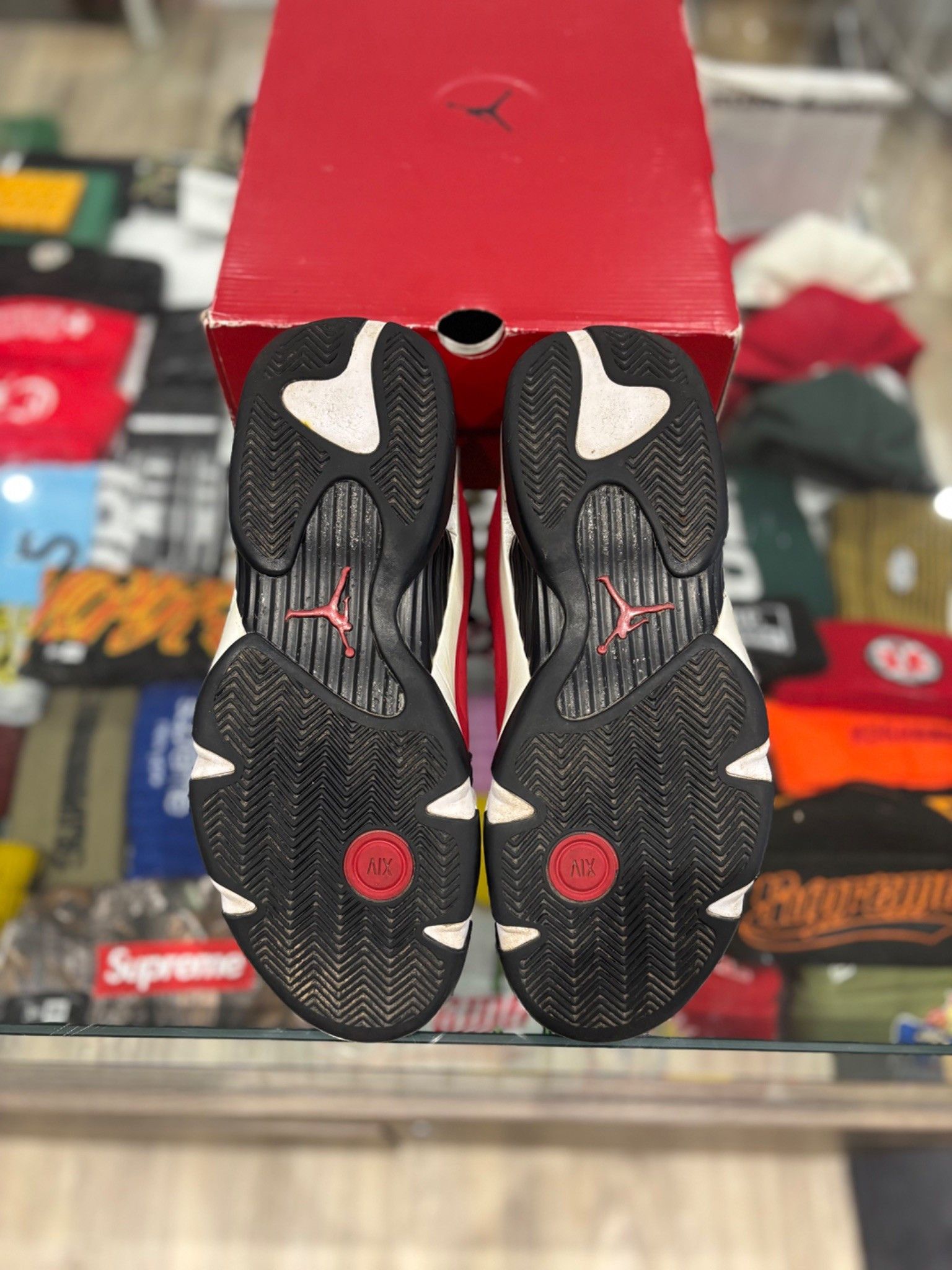 Jordan Brand Jordan 14 Gym Red Toro Size US 11 / EU 44 - 6 Thumbnail