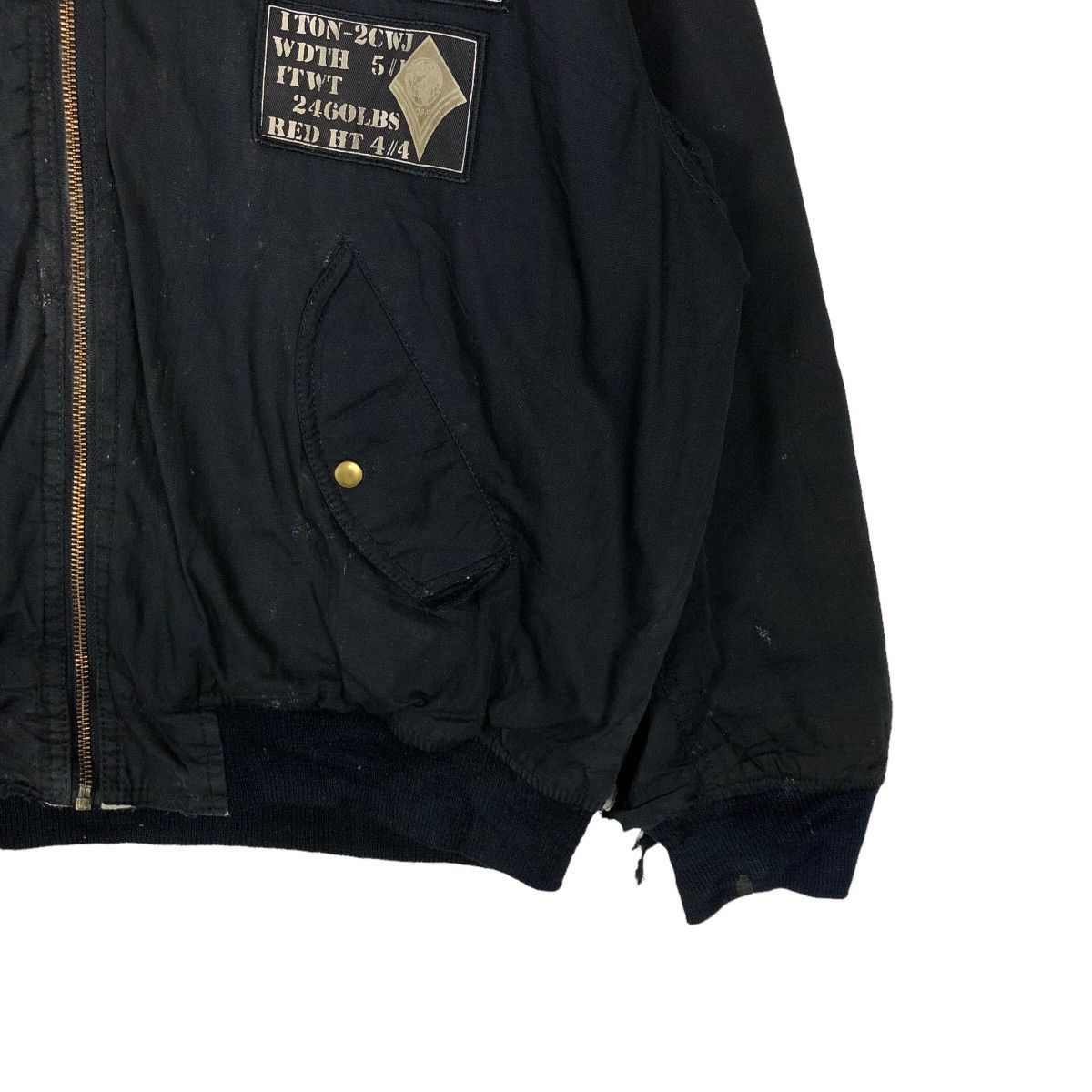 Japanese Brand 🔥90s RIOT RIOT VINTAGE BOMBER JACKET MILITARY BUZZ RICKSONS Size US L / EU 52-54 / 3 - 5 Thumbnail
