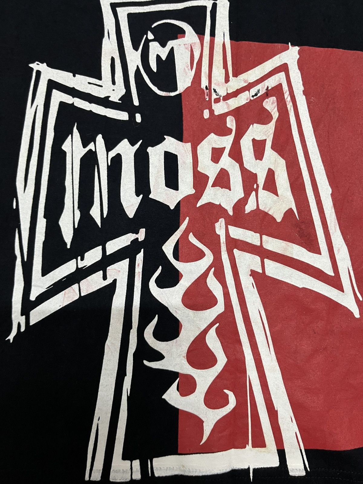 Moss 💥Vintage MOSS SNOWBOARDS cross tee Size US L / EU 52-54 / 3 - 10 Thumbnail