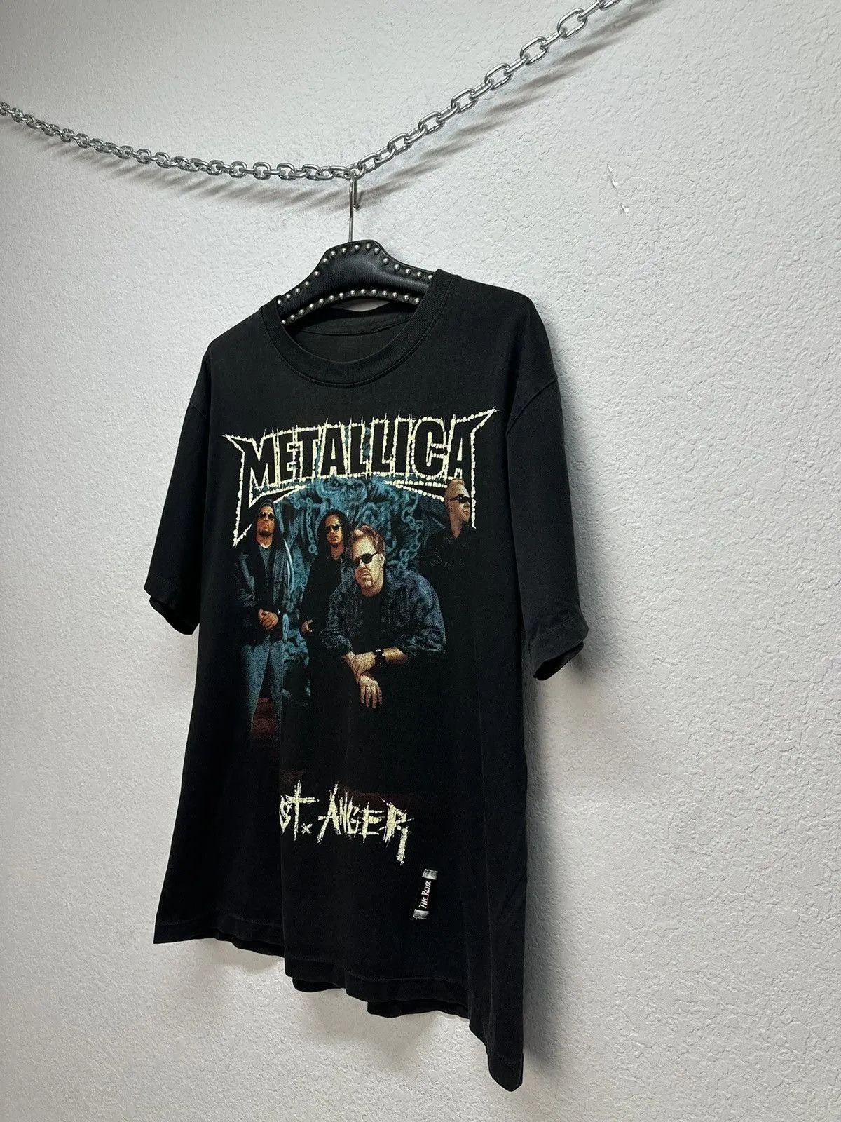 Metallica Vintage Metallica T-shirt 1990 Concert Tour Band tee Rock Size US L / EU 52-54 / 3 - 4 Thumbnail