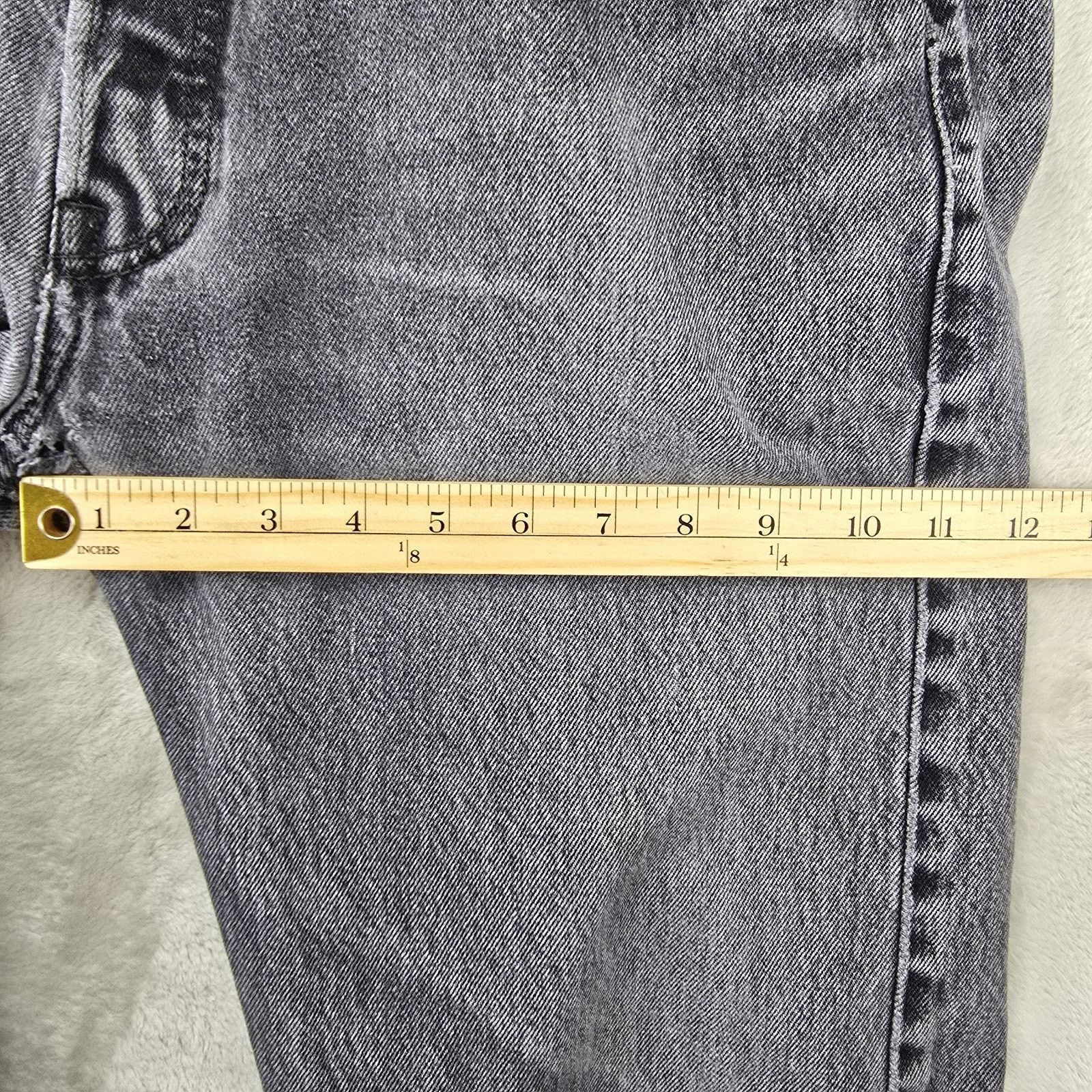 Levi's Levis 501 Jeans Mens 38x34 (Fits 34x30) Black Distressed Y2K Size US 34 / EU 50 - 17 Thumbnail