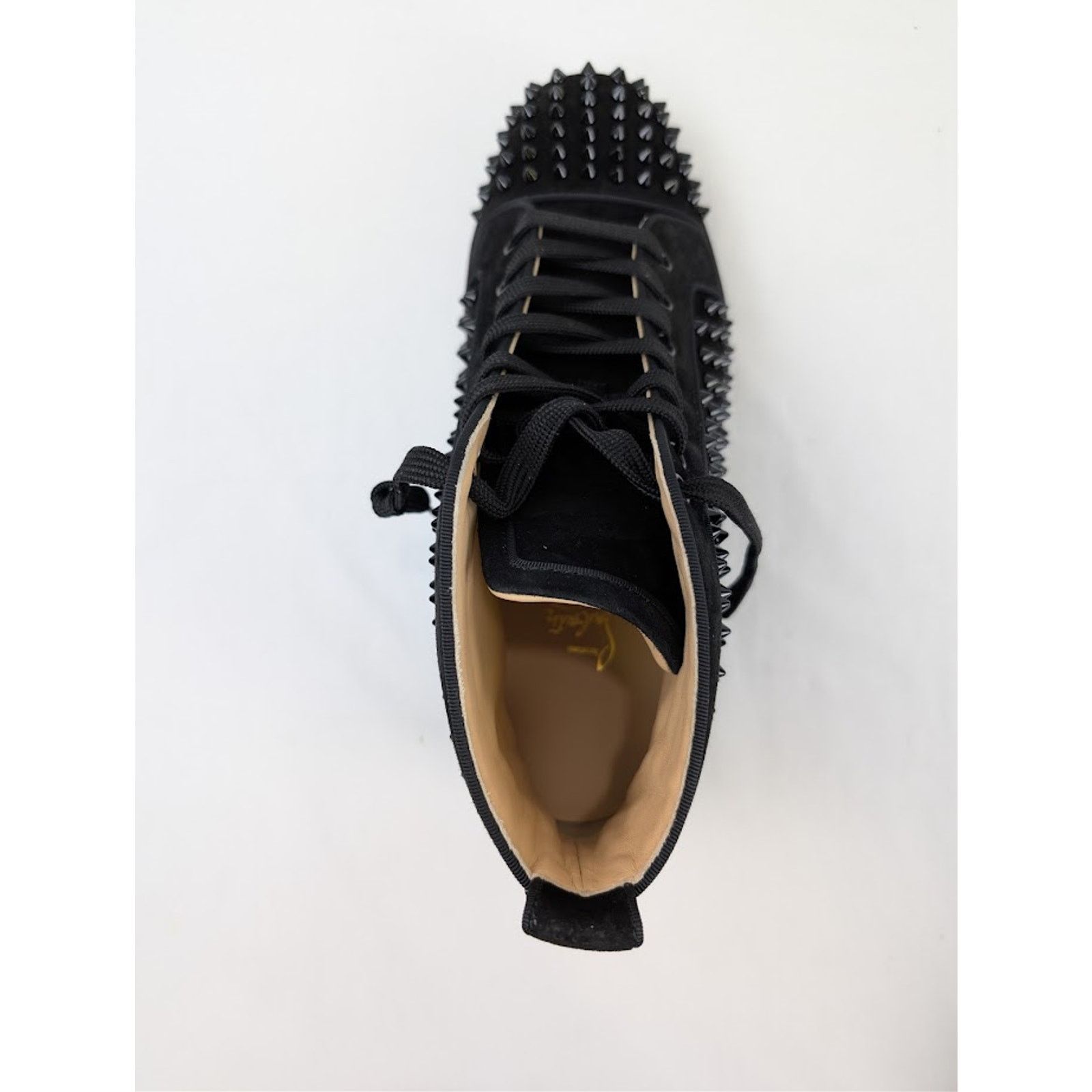 Christian Louboutin o1rshd1 Louis Orlato Flat Sneakers in Black Size US 13 / EU 46 - 18 Thumbnail