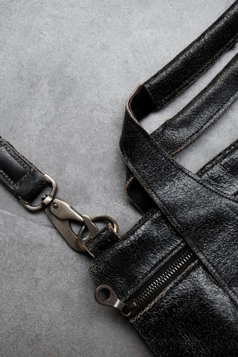 Jas MB Jas-M.B. Leather Shoulder / Hand Bag -Black Size ONE SIZE - 2 Thumbnail