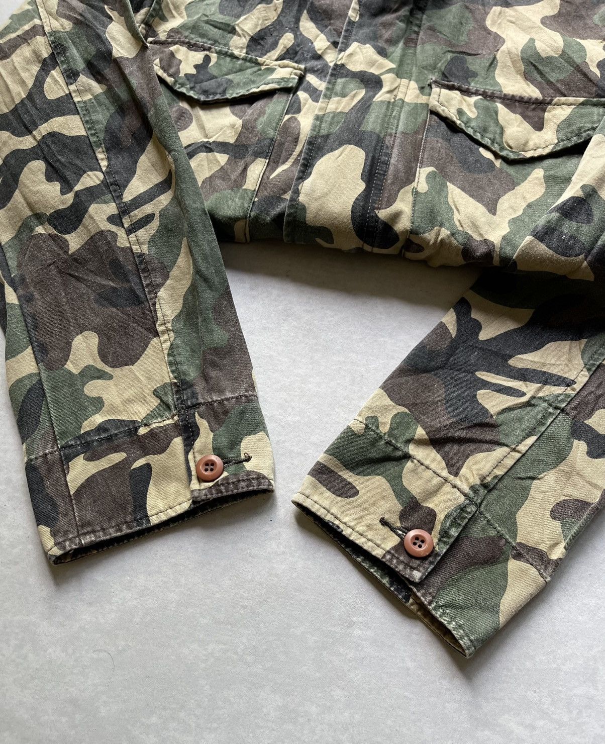 Japanese Brand Vintage Mangrove Camo M65 Field Jacket Size US L / EU 52-54 / 3 - 8 Thumbnail