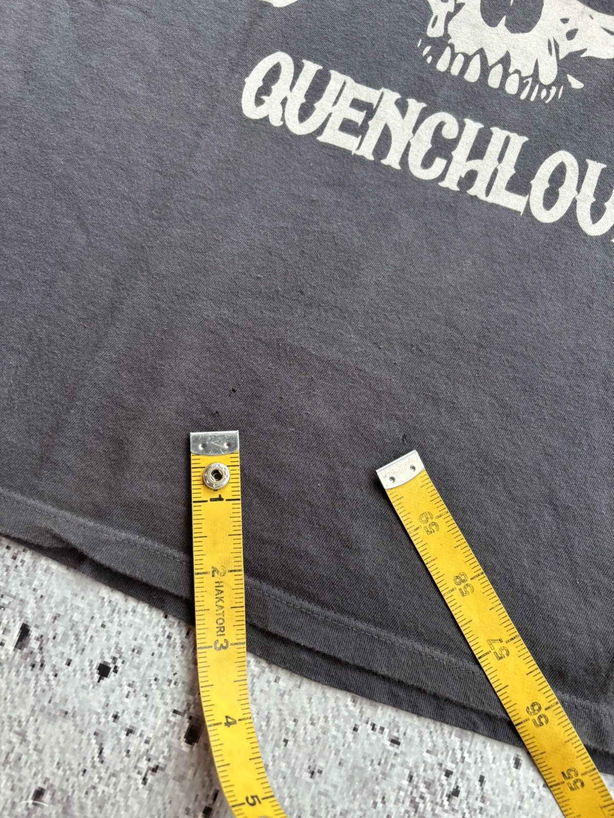 QUENCHLOUD Japanese Quenchloud back horn skull tshirt Size US M / EU 48-50 / 2 - 10 Thumbnail