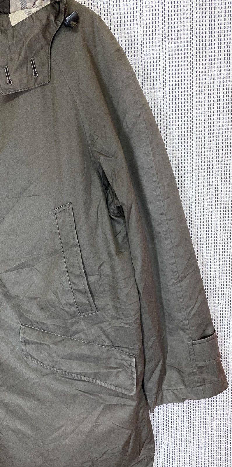 Burberry × Burberry Prorsum × Vintage ‼️VINTAGE BURBERRY LONDON PARKA HOOD INSIDE NOVA CHECK‼️ Size US L / EU 52-54 / 3 - 3 Thumbnail