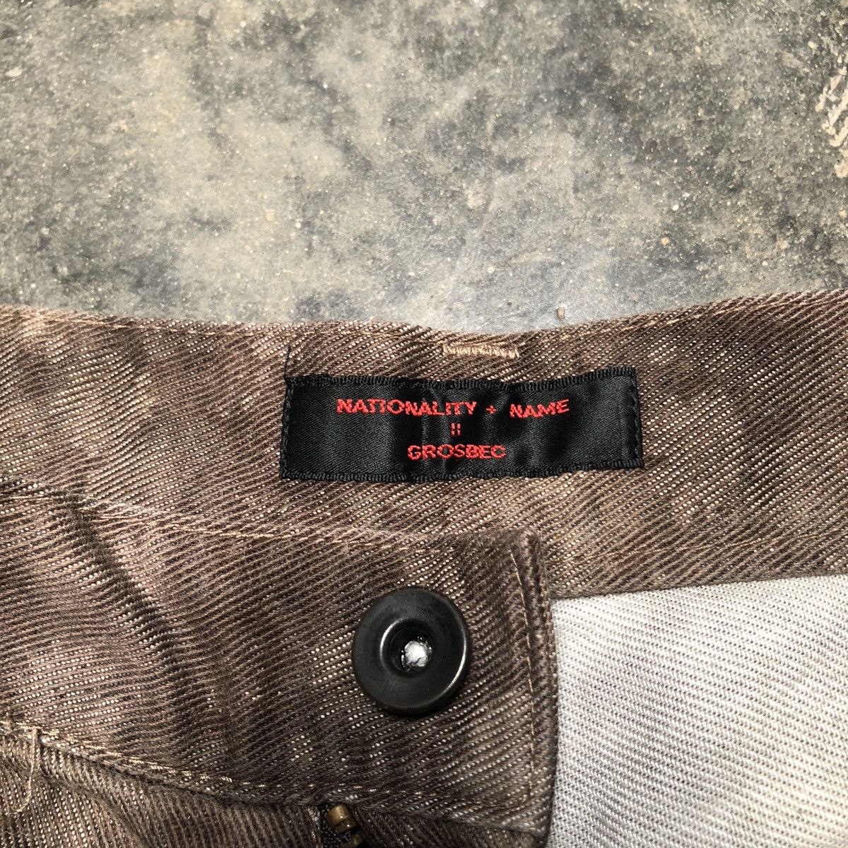Japanese Brand Nationality + Name !! Grosbec Size US 31 - 3 Thumbnail