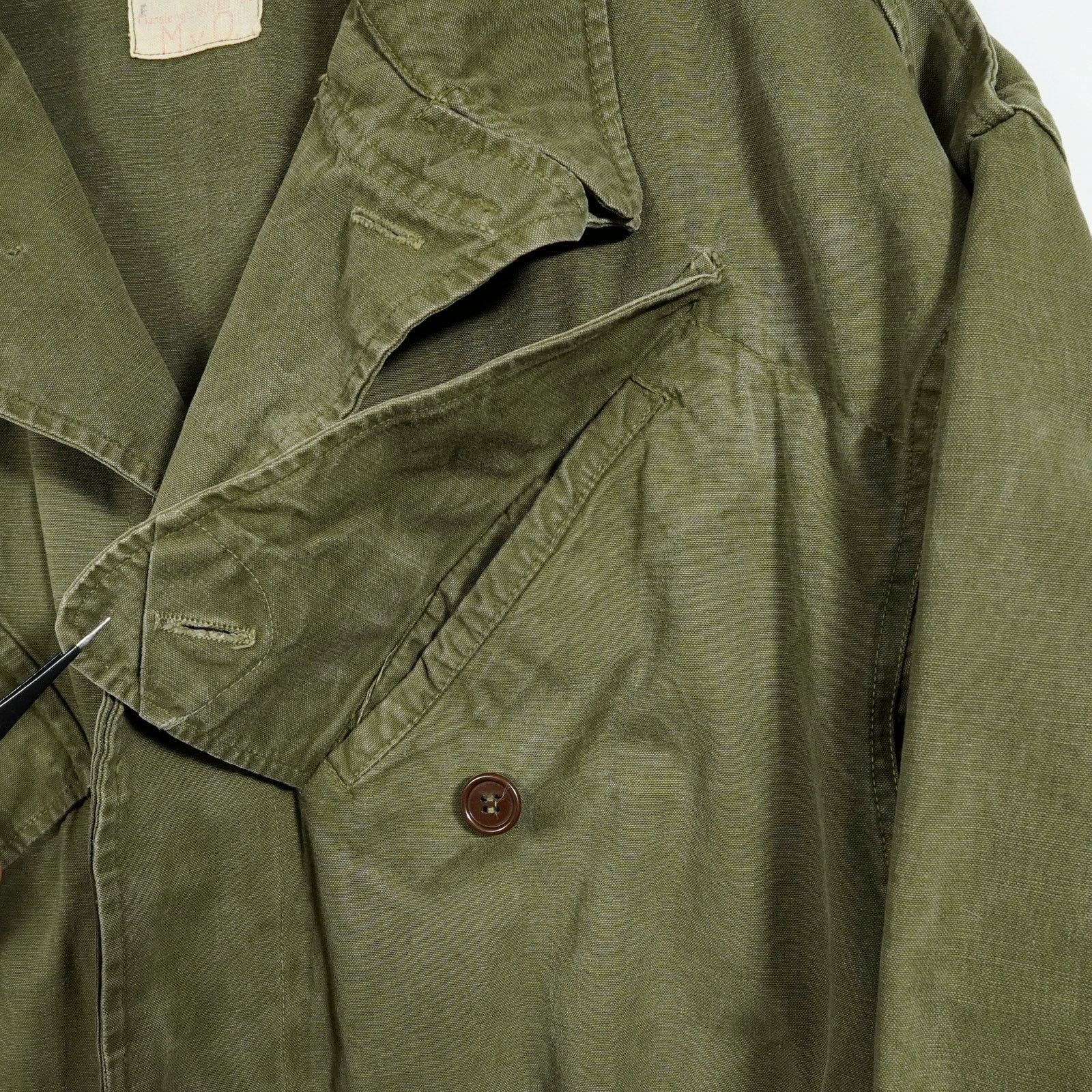 Other Vintage 1956 Belgian Army Begetex Field Jacket Heavy M Long Size US M / EU 48-50 / 2 - 6 Thumbnail