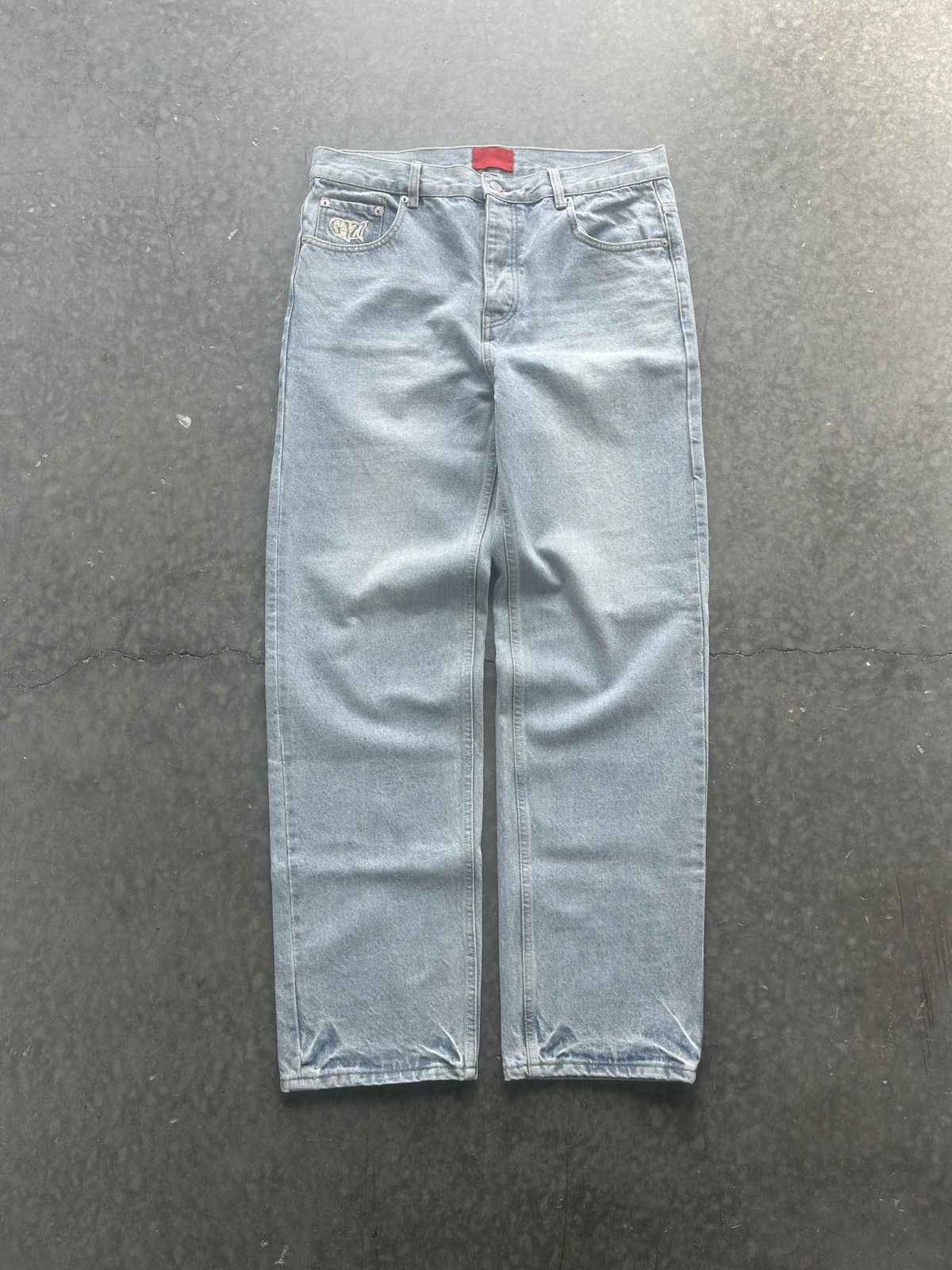 Fugazi Fugazi Chainstitched Baggy Jeans Size US 35 - 4 Thumbnail