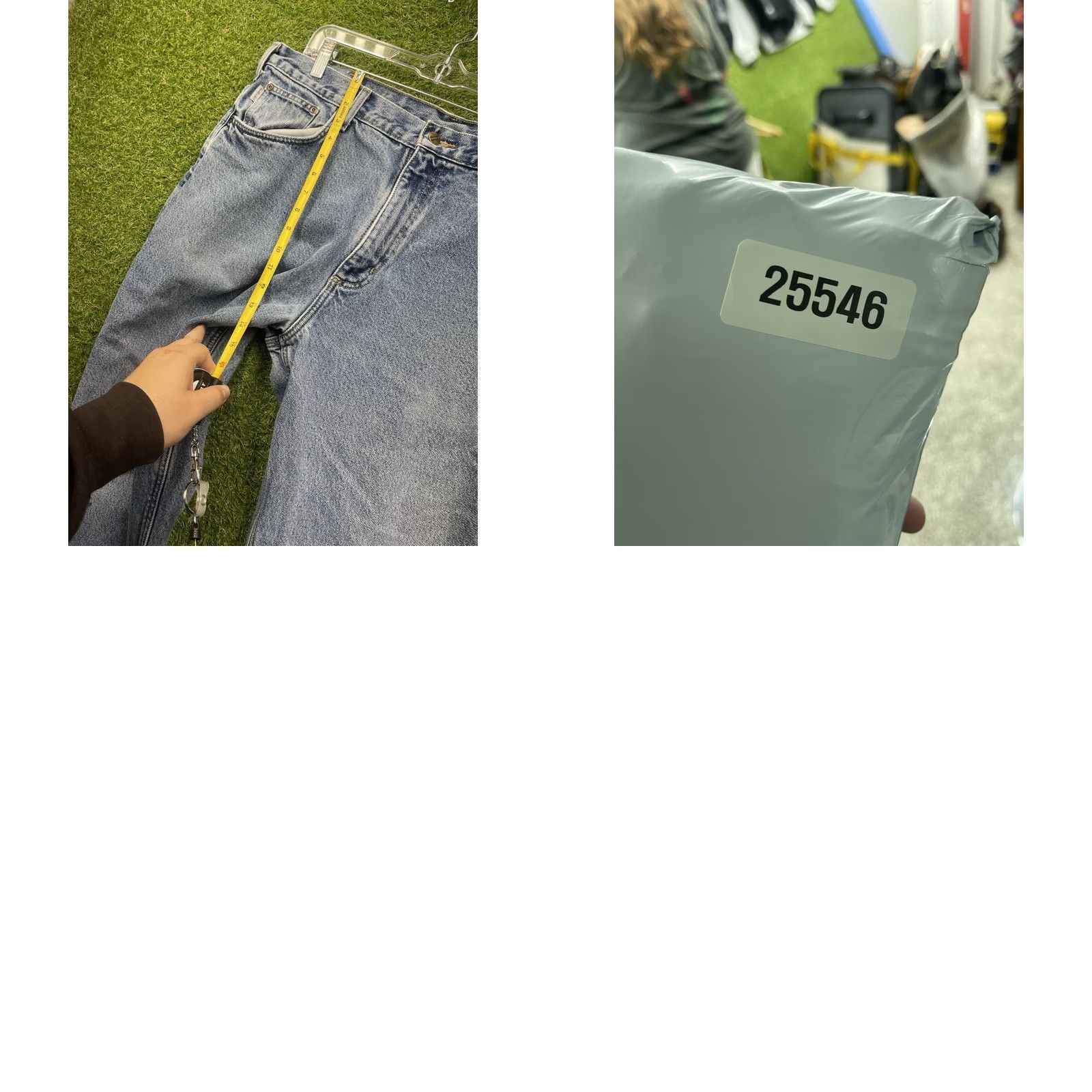 Carhartt Carhartt Jeans Mens 36x30 Blue Denim Relaxed Straight Lined Workwear Size US 36 / EU 52 - 8 Thumbnail