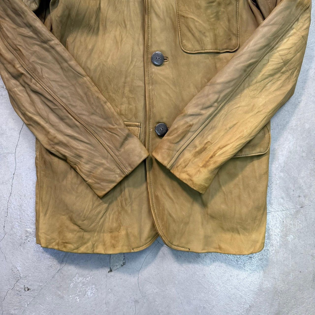 Isamu Katayama Backlash ISAMU KATAYAMA BLACKLASH Leather Blazer Size US L / EU 52-54 / 3 - 5 Thumbnail