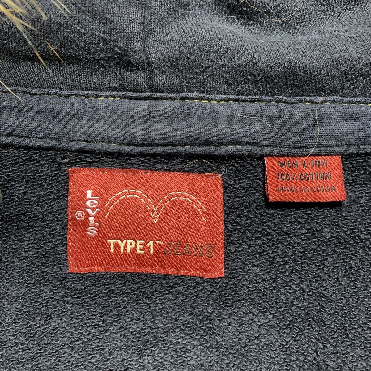 Japanese Brand Levis Strauss Faux Fur ifsix LGB Gothic Zip Hoodie Size US L / EU 52-54 / 3 - 7 Thumbnail