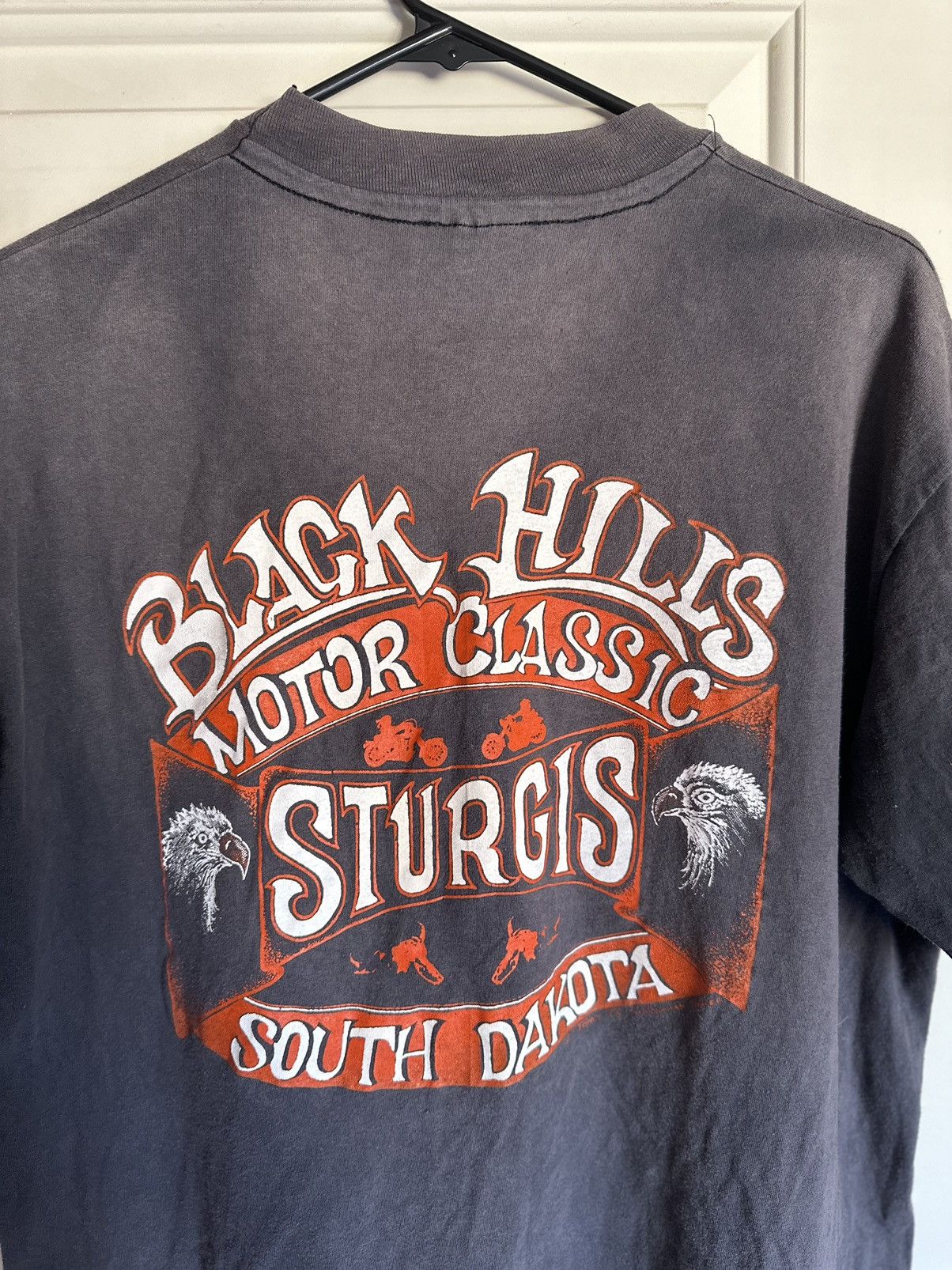 Harley Davidson × Vintage 1989 Sturgis Motorcycle Rally tee Size US XL / EU 56 / 4 - 5 Thumbnail