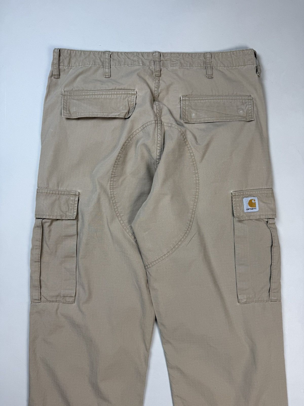 Carhartt Carhartt WIP Men’s Regular Distressed Cargo Pants Trousers Size US 34 / EU 50 - 5 Thumbnail