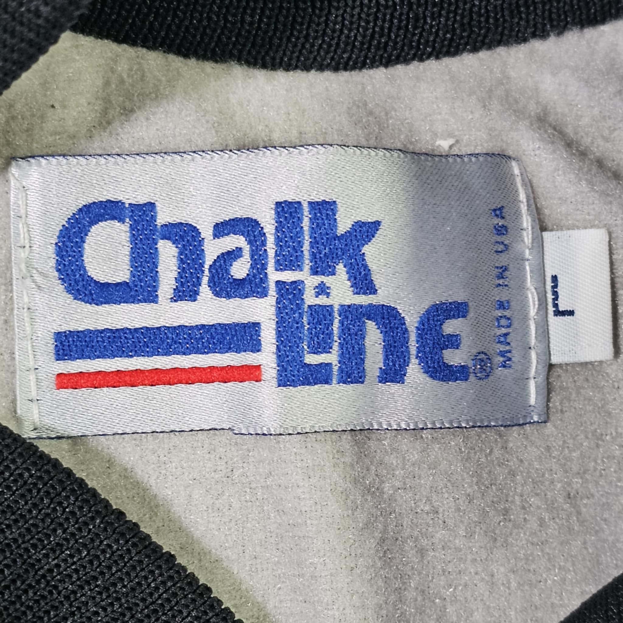 Chalk Line × NFL × Vintage Chicago Bears Vintage 80s Chalk Line Satin Bomber Jacket Size US L / EU 52-54 / 3 - 4 Thumbnail