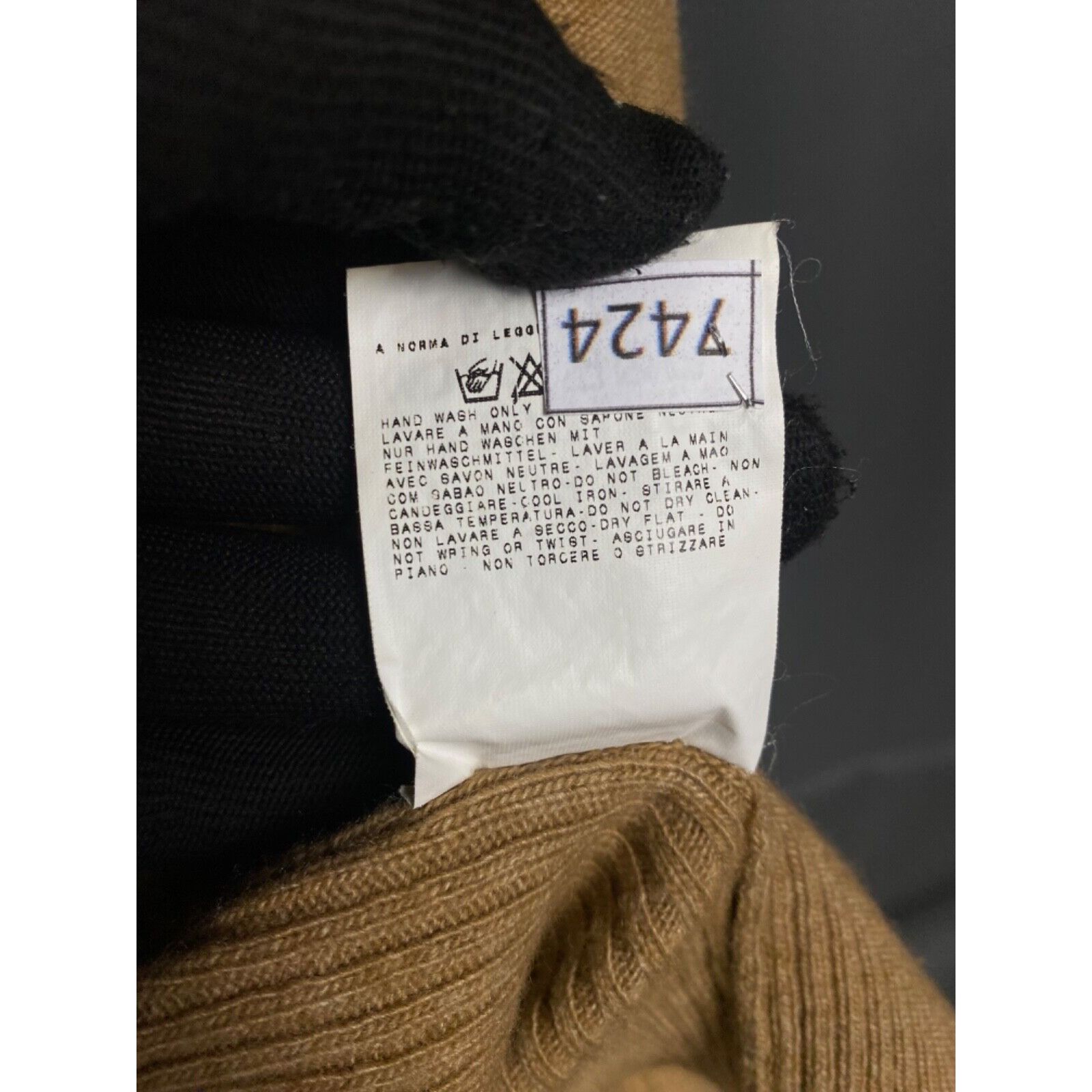 Dolce & Gabbana Dolce&Gabbana Men's Brown Wool Cardigan Sweater Size 2XL Size US XXL / EU 58 / 5 - 13 Thumbnail