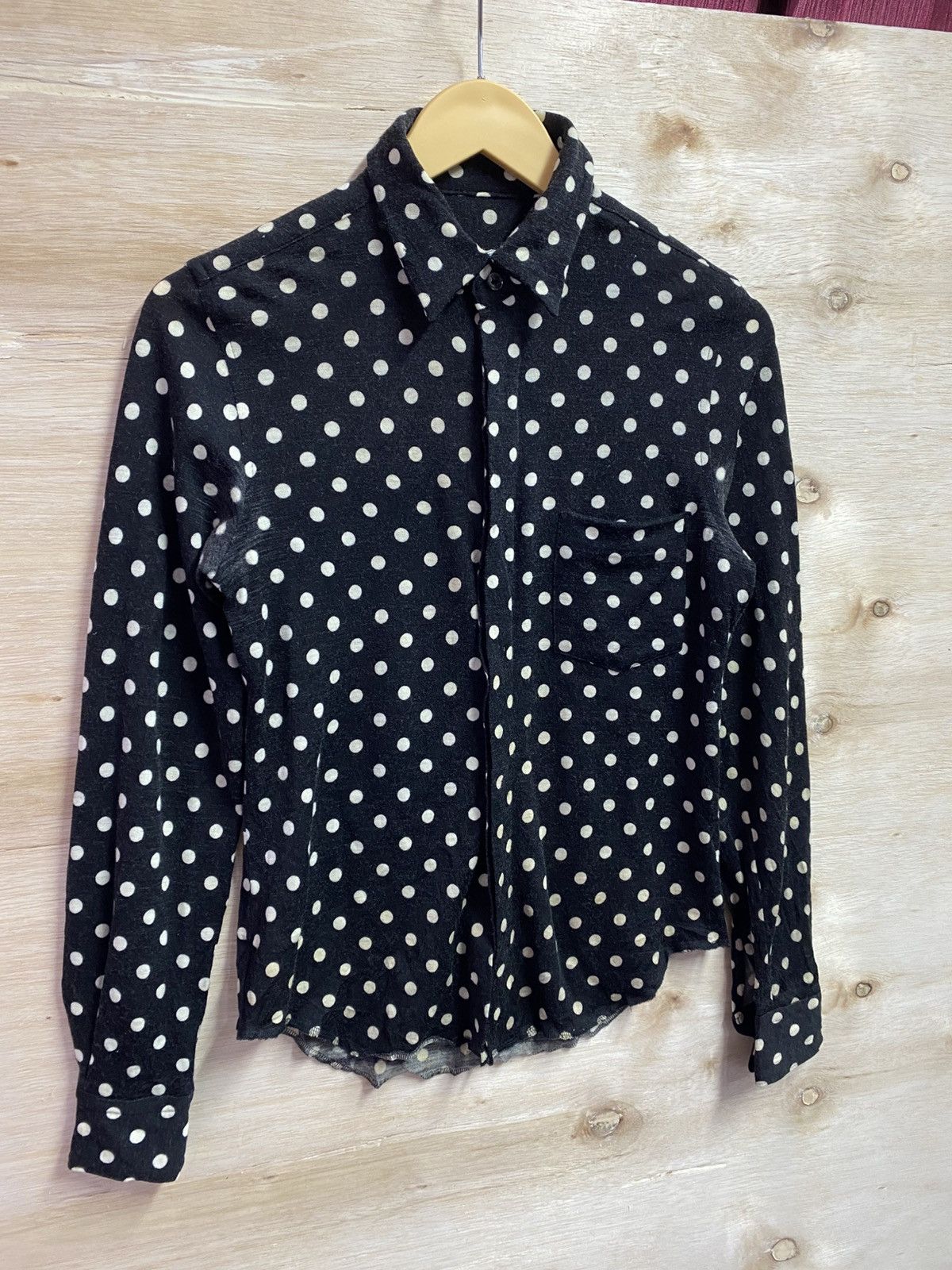 Comme des Garcons Comme des Garçons long-sleeved polka dot shirt. Size S / US 4 / IT 40 - 3 Thumbnail