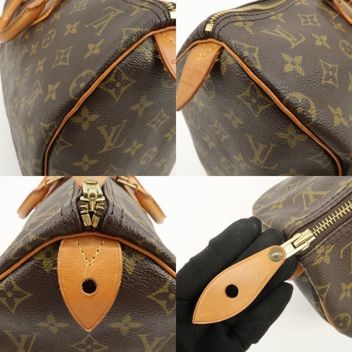 Louis Vuitton Louis Vuitton Monogram Speedy 40 Satchel Brown Size ONE SIZE - 6 Thumbnail