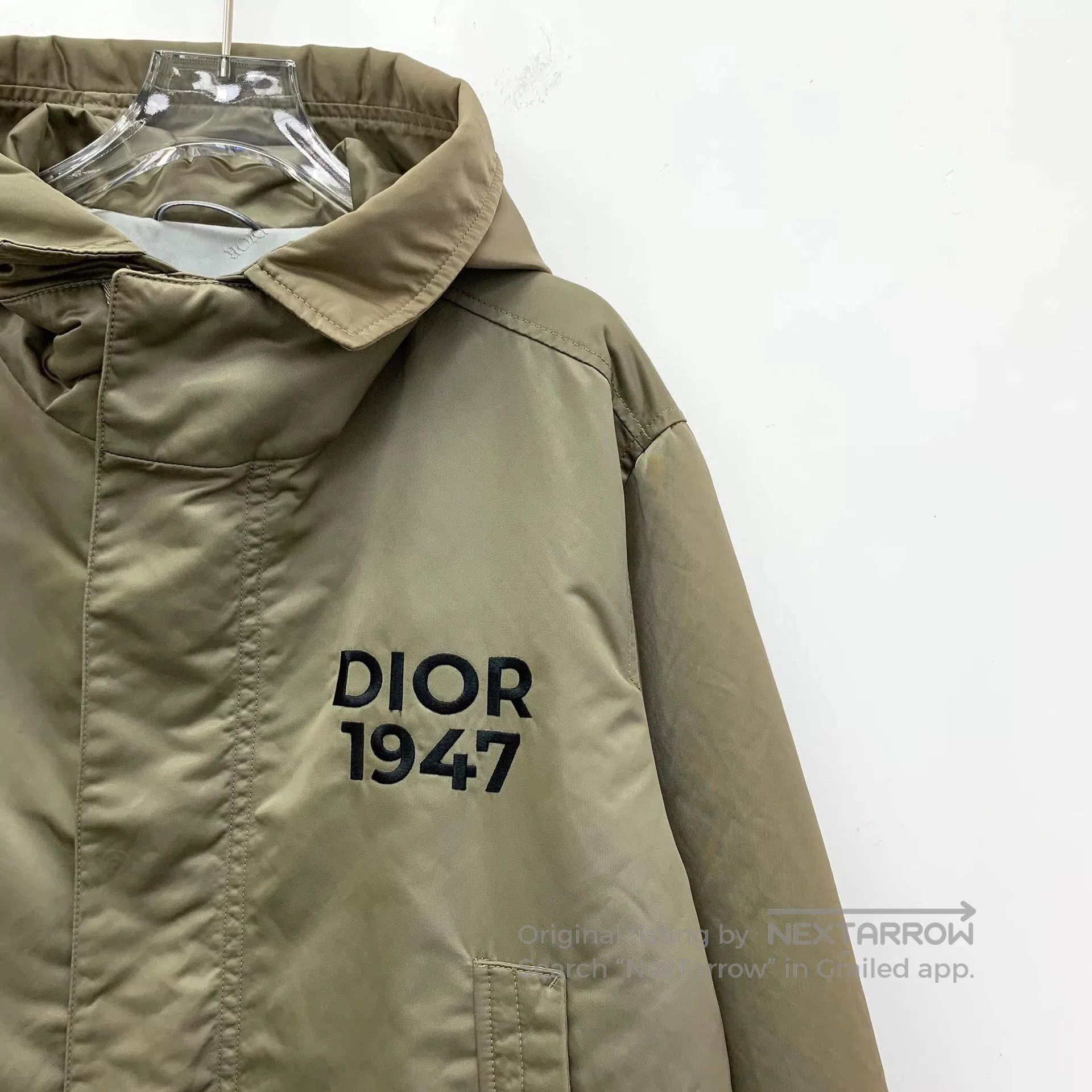 Dior Dior Brown Logo Embroidered Hooded Jacket. Size US M / EU 48-50 / 2 - 3 Thumbnail