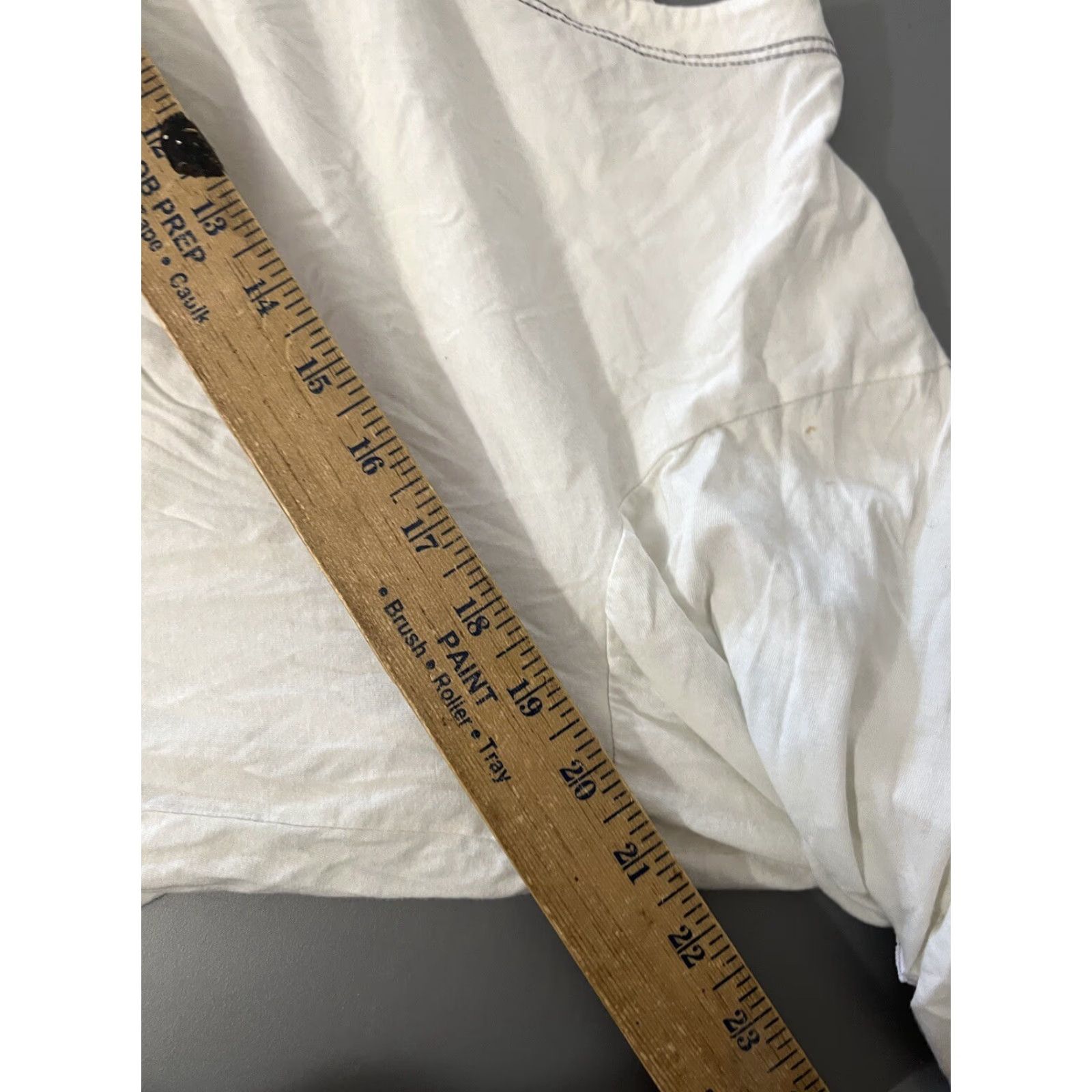 Tommy Hilfiger Vintage Tommy Hilfiger Womens V-Neck Pullover Shirt 3/4 Sleeve White 1X All Seasons Casual Formal Modern Size XL / US 12-14 / IT 48-50 - 5 Thumbnail