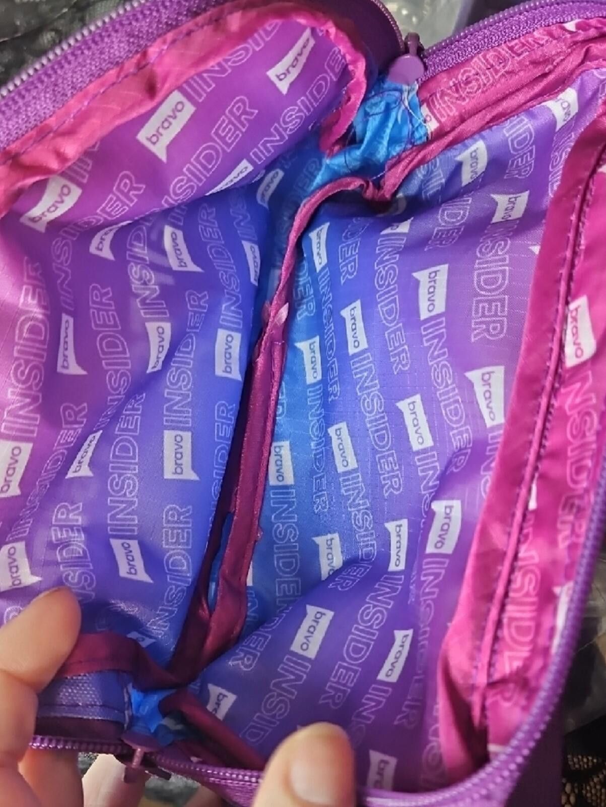 Other Receipts Inside Gradient Pouch with Bravo Logo Size ONE SIZE - 4 Thumbnail