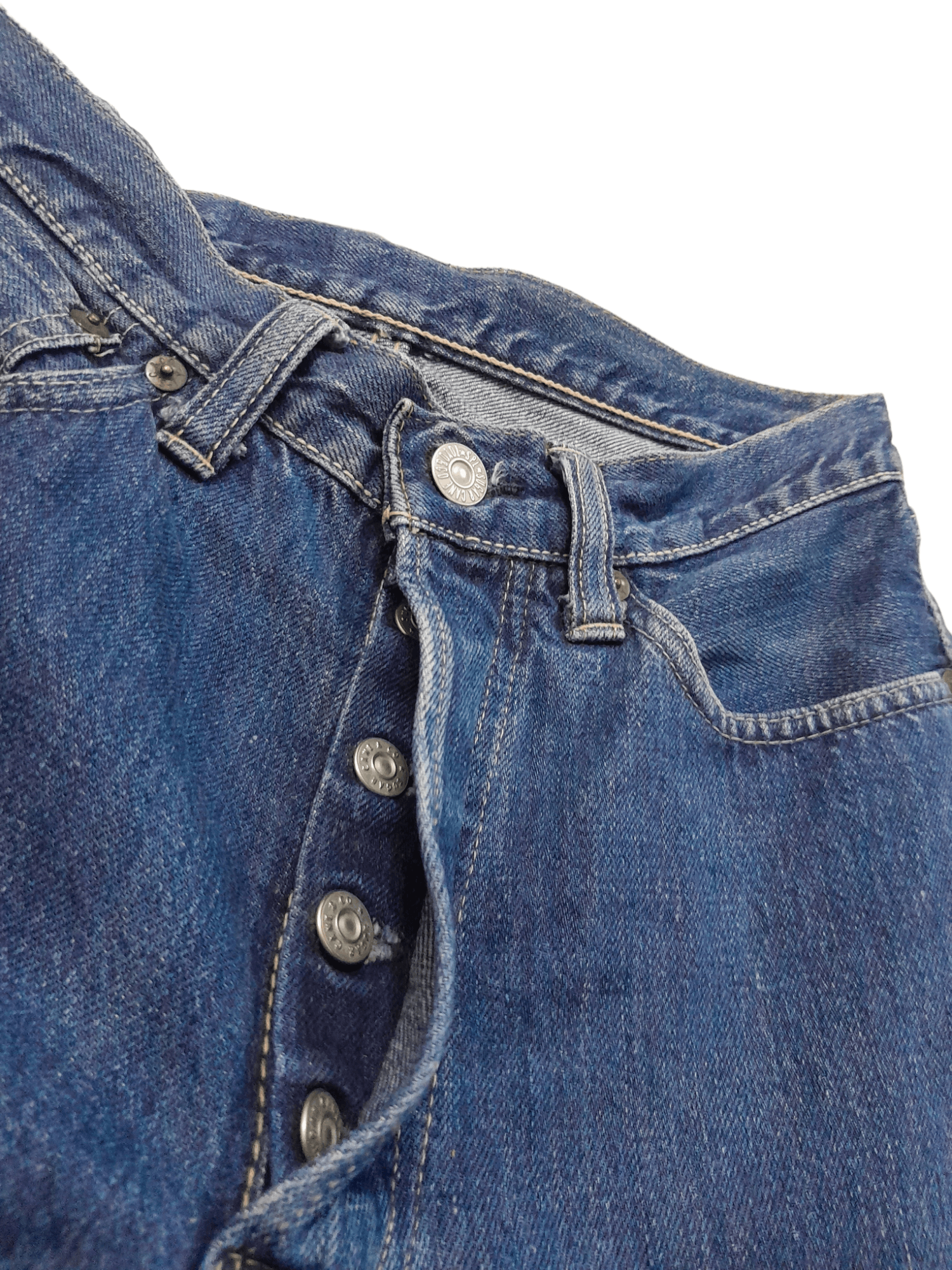 Sugar Cane 90s Sugar Cane & Co Selvedge Denim (F242) Waist 26 Size US 26 / EU 42 - 7 Thumbnail