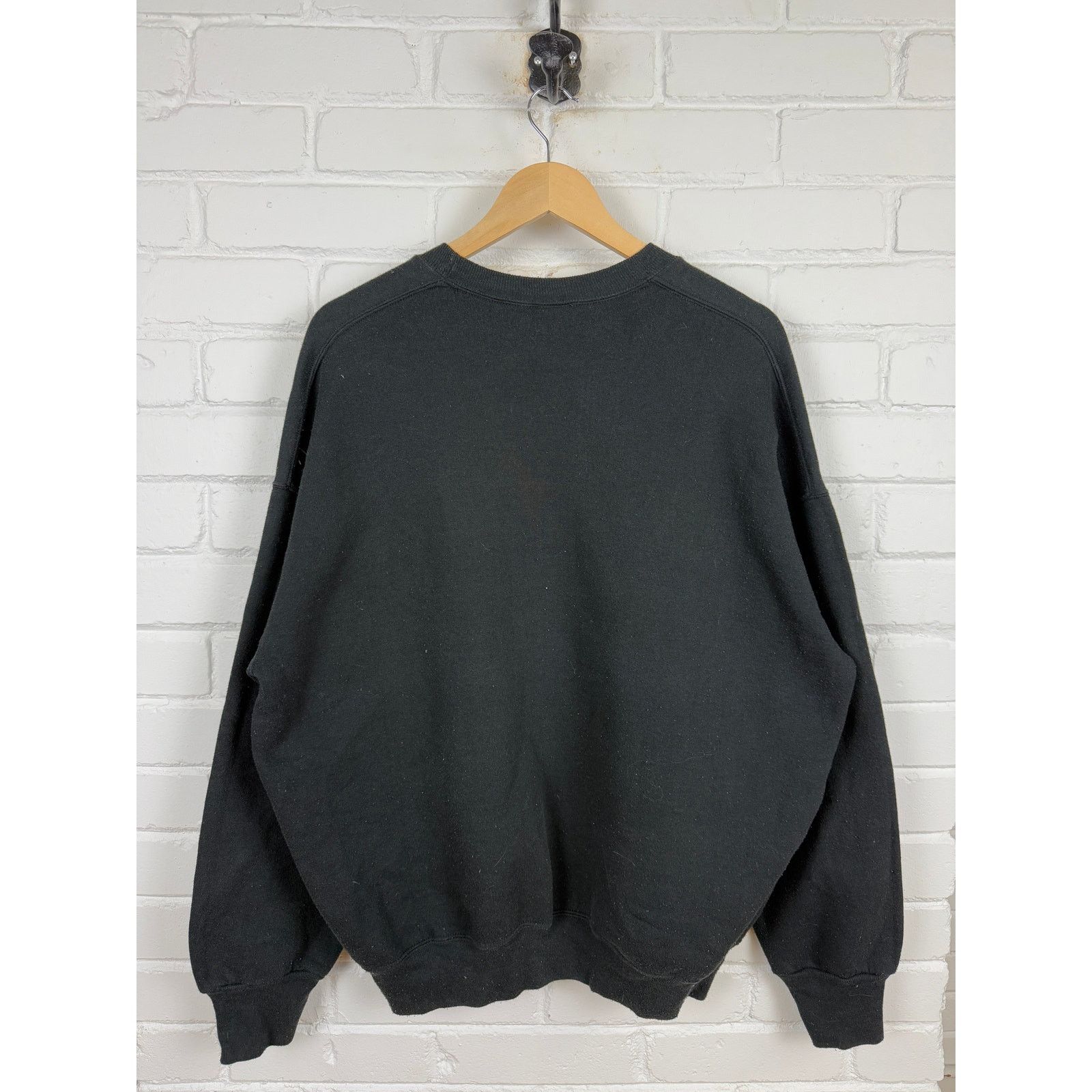 Vintage Vintage 90s Russell Athletic Sweatshirt Size XXL Black Size US XXL / EU 58 / 5 - 2 Thumbnail